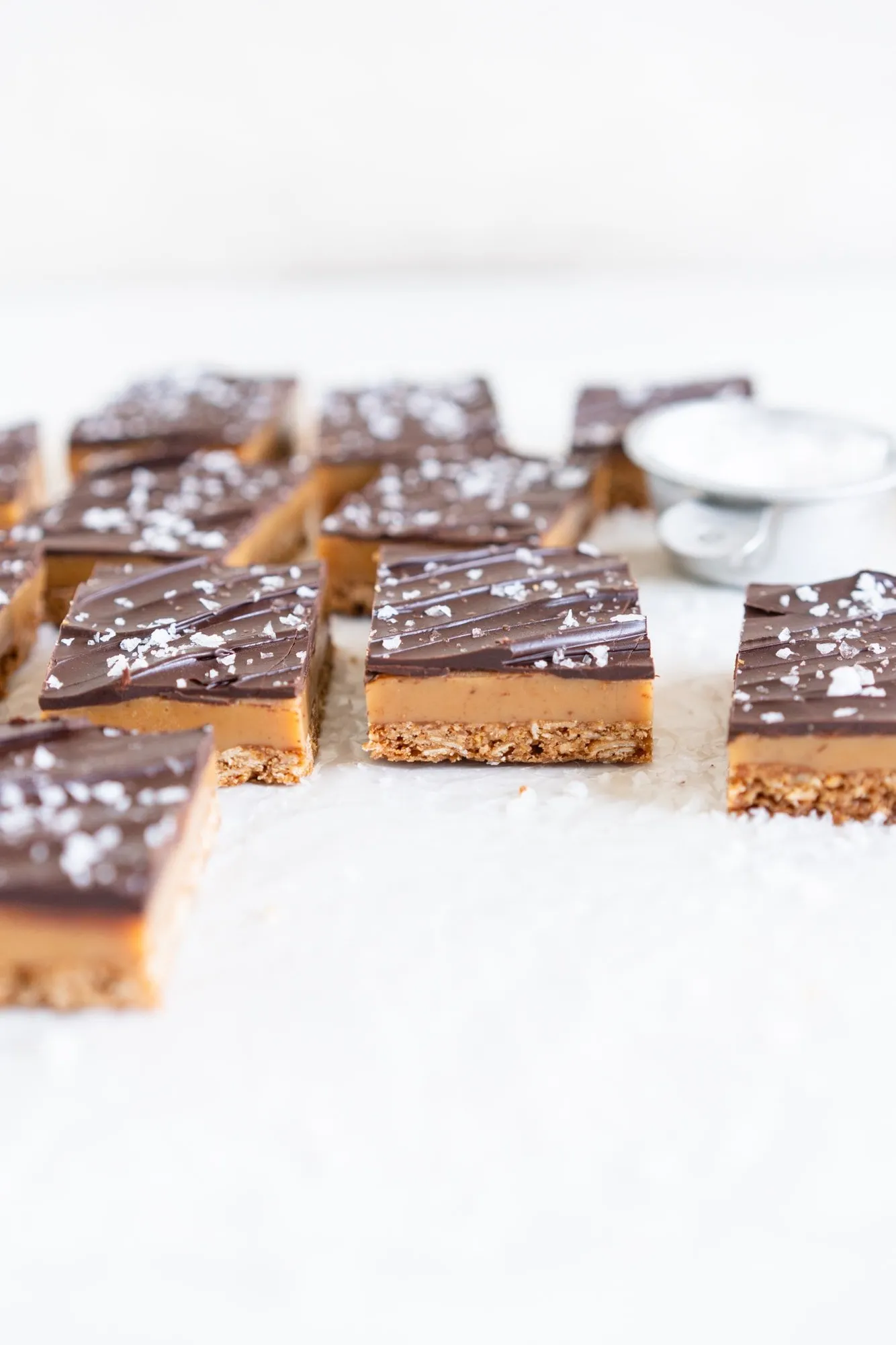 ANZAC Caramel Chocolate Slice