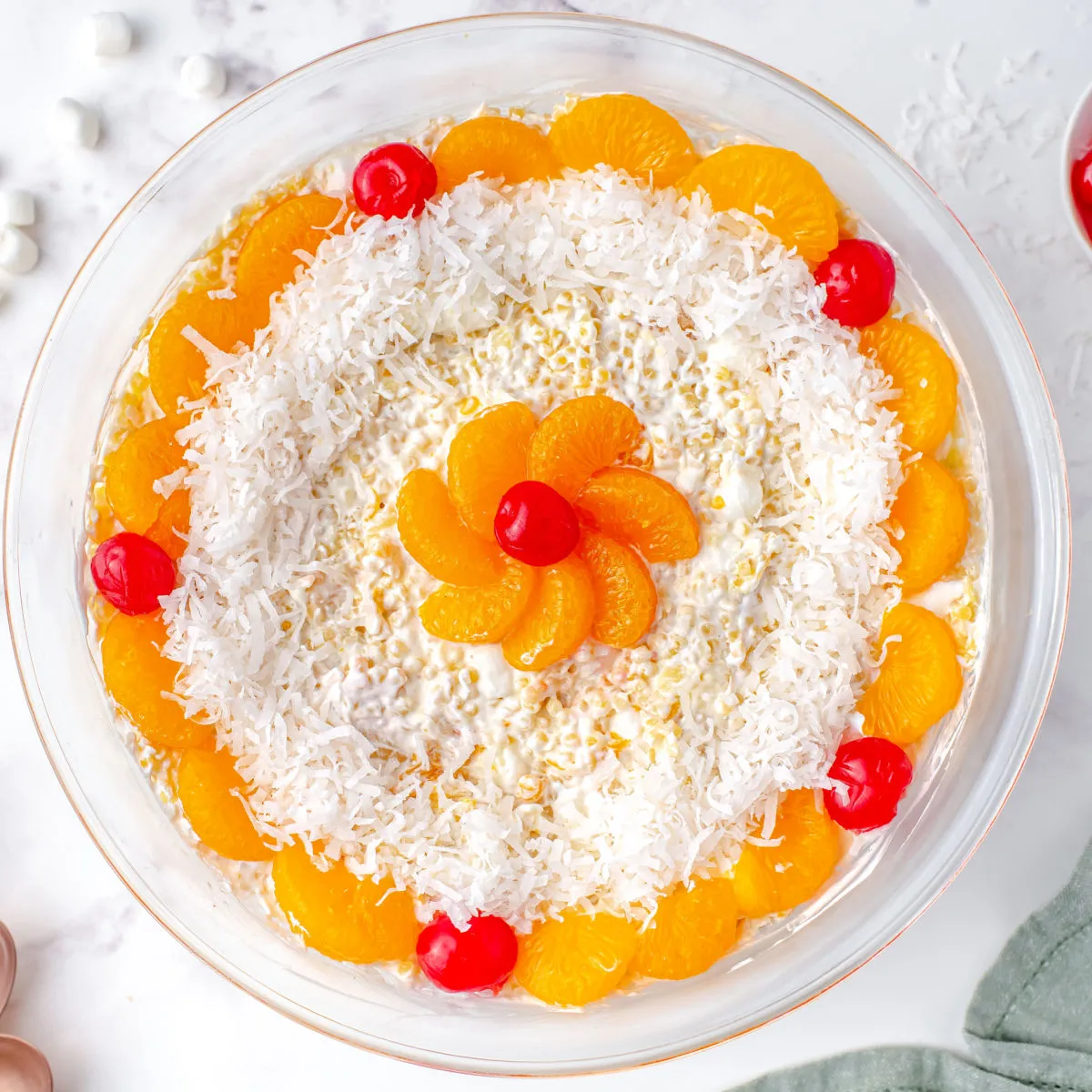 Acini de Pepe Fruit Salad aka Frog Eye Salad