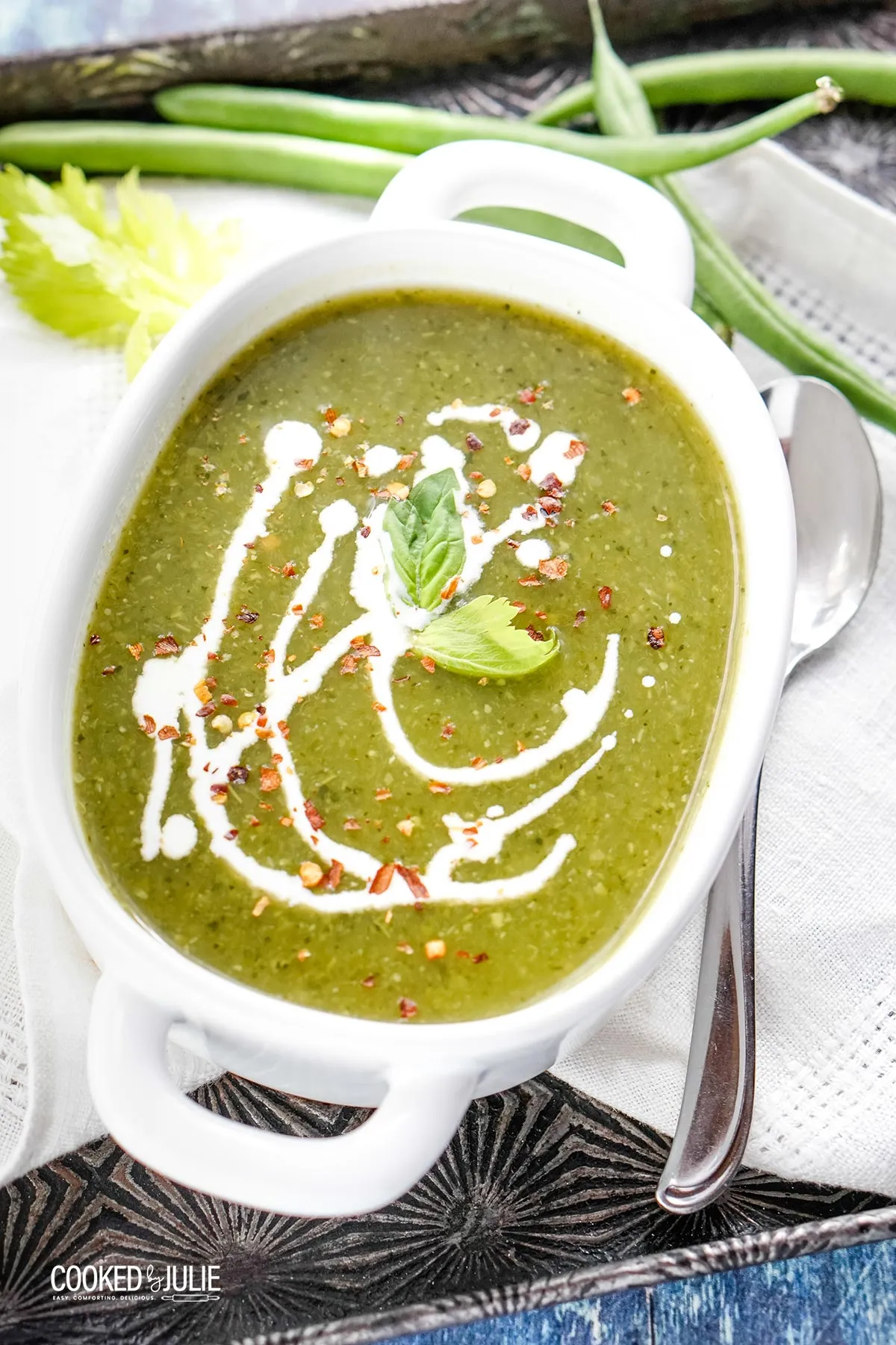 Actually Delicious Green Detox Soup