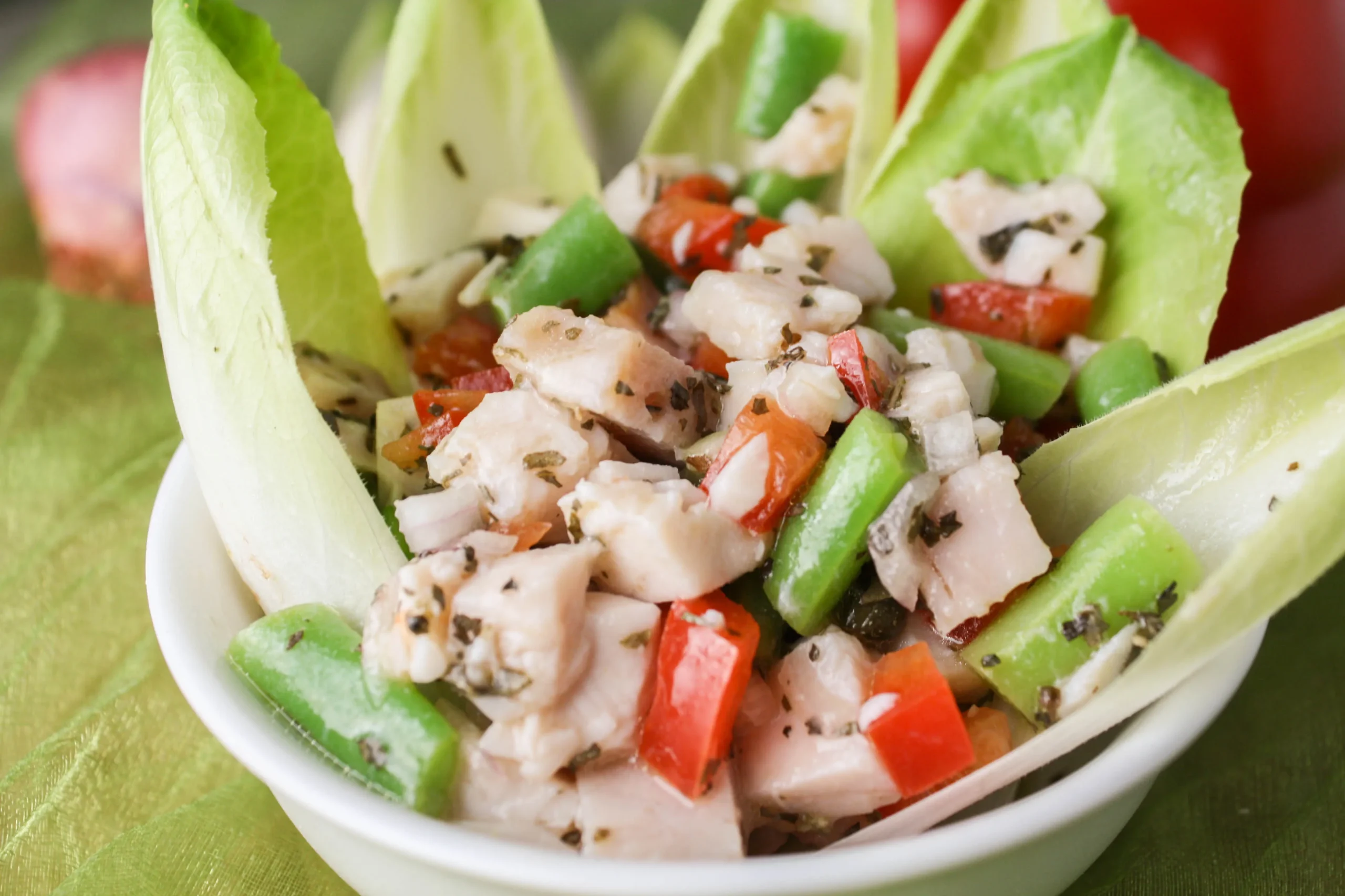 Almond Anaheim Dressing for Tejas Smoked Turkey Salad