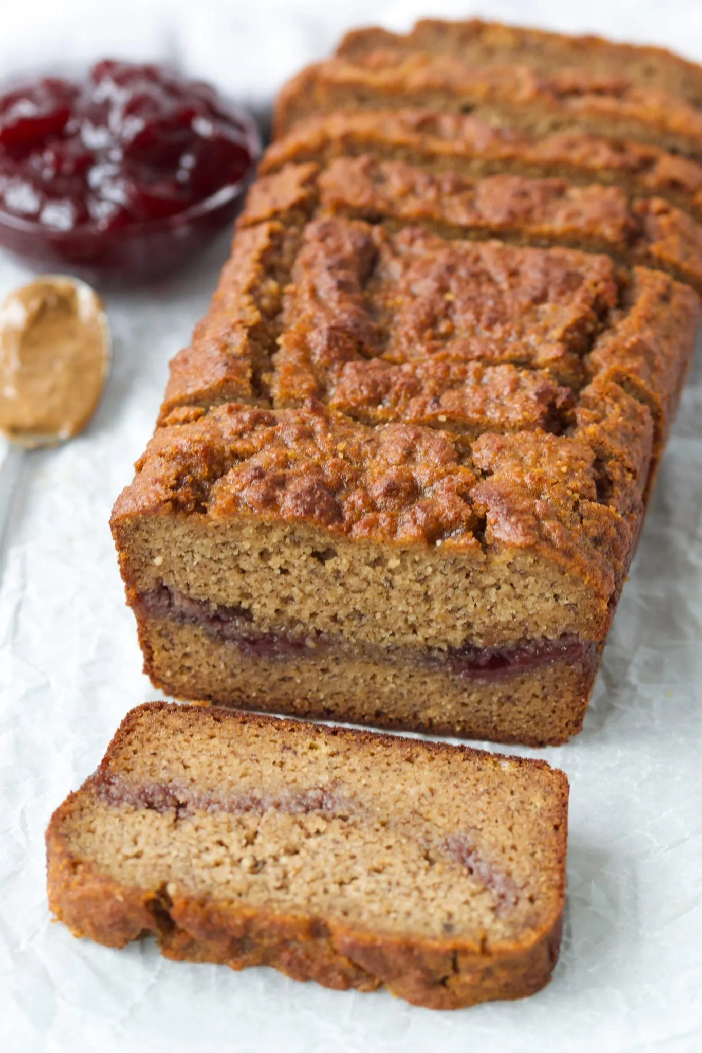 Almond Butter Banana Bread Bars Paleo Vegan One Bowl