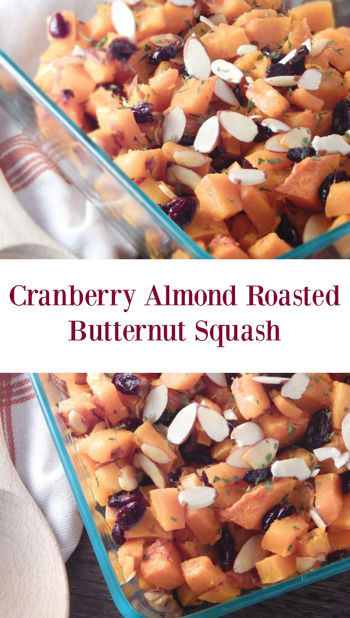 Almond Cranberry Squash Bake