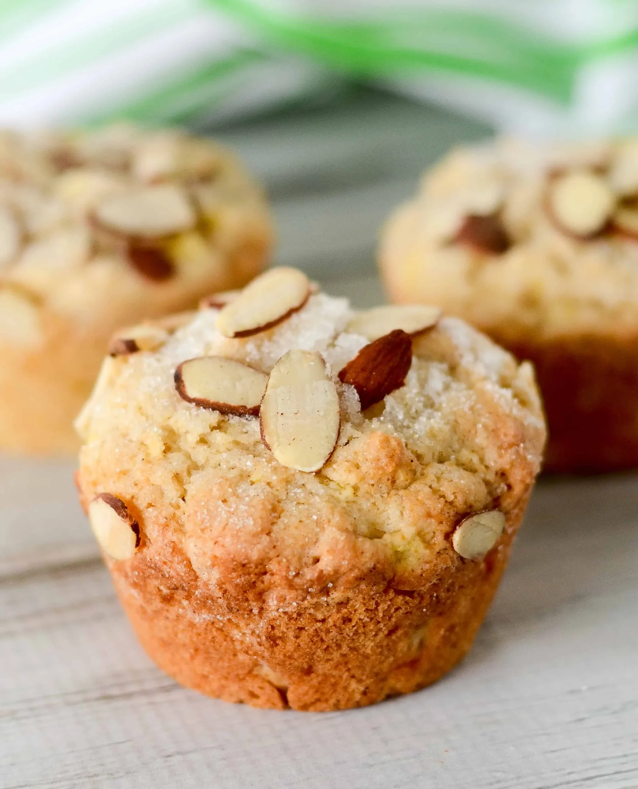 Almond Flour Applesauce Muffins