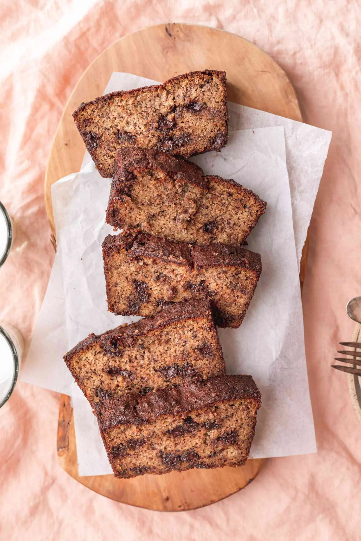 Almond Flour Chocolate Banana Bread