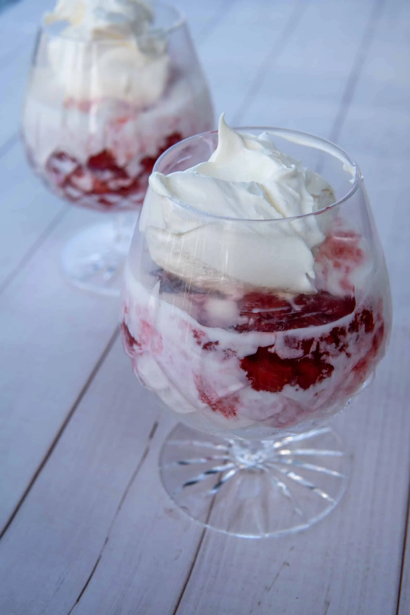Amaretto Strawberry Shortcake Sundae