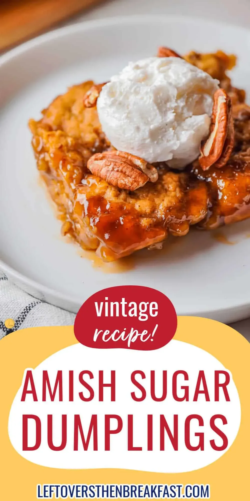 Amish Brown Sugar Dumplings