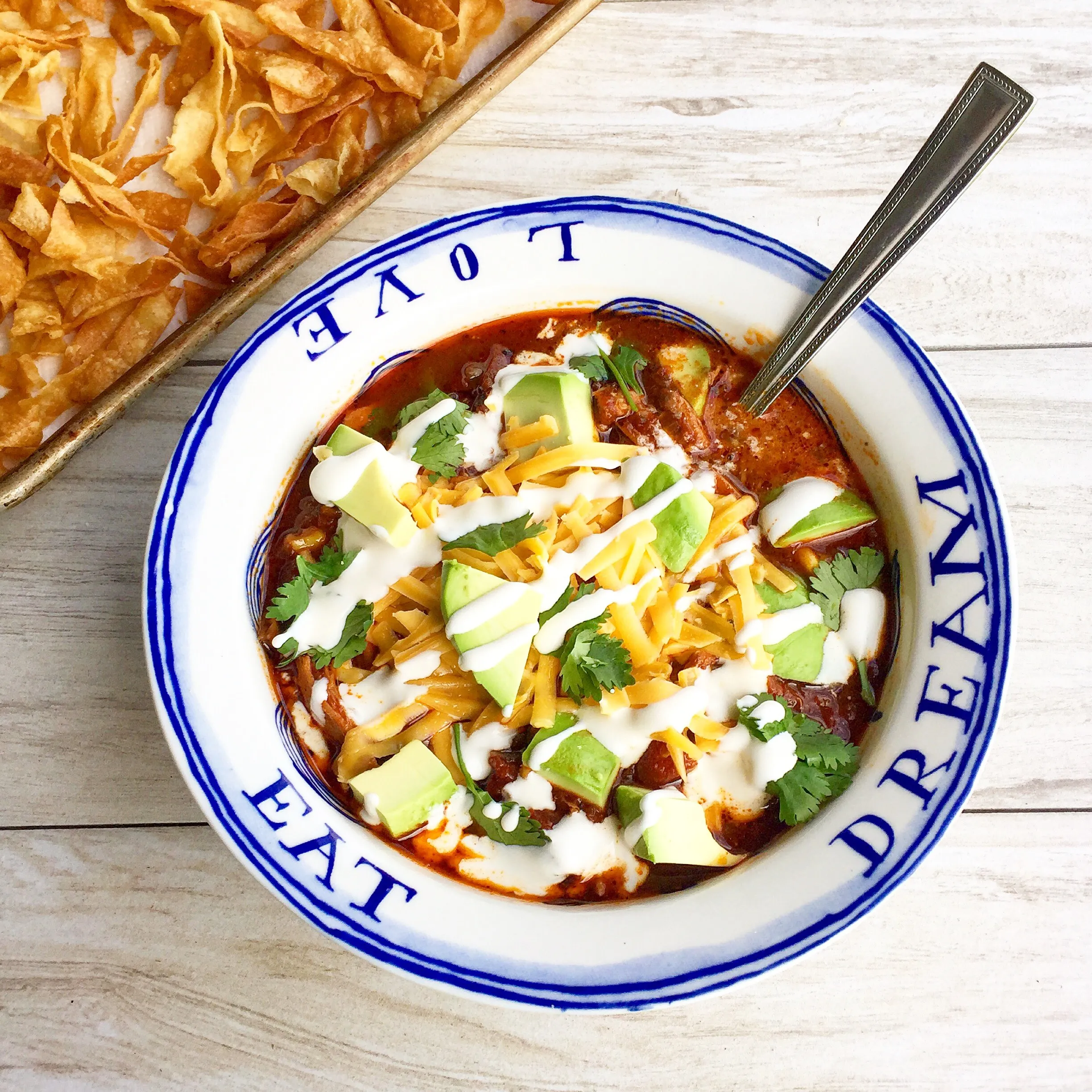 Ancho Chicken Tortilla Soup