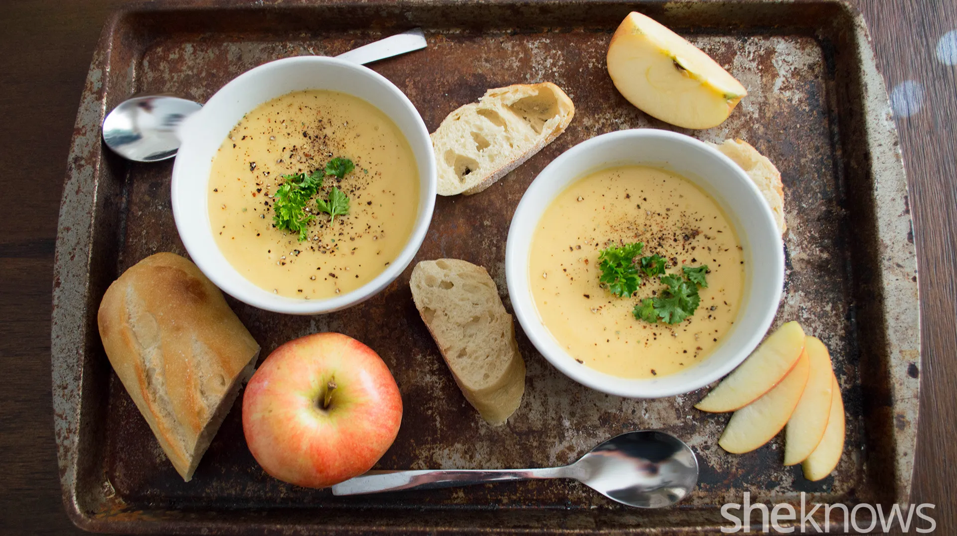 Apple Beer Cheese Soup