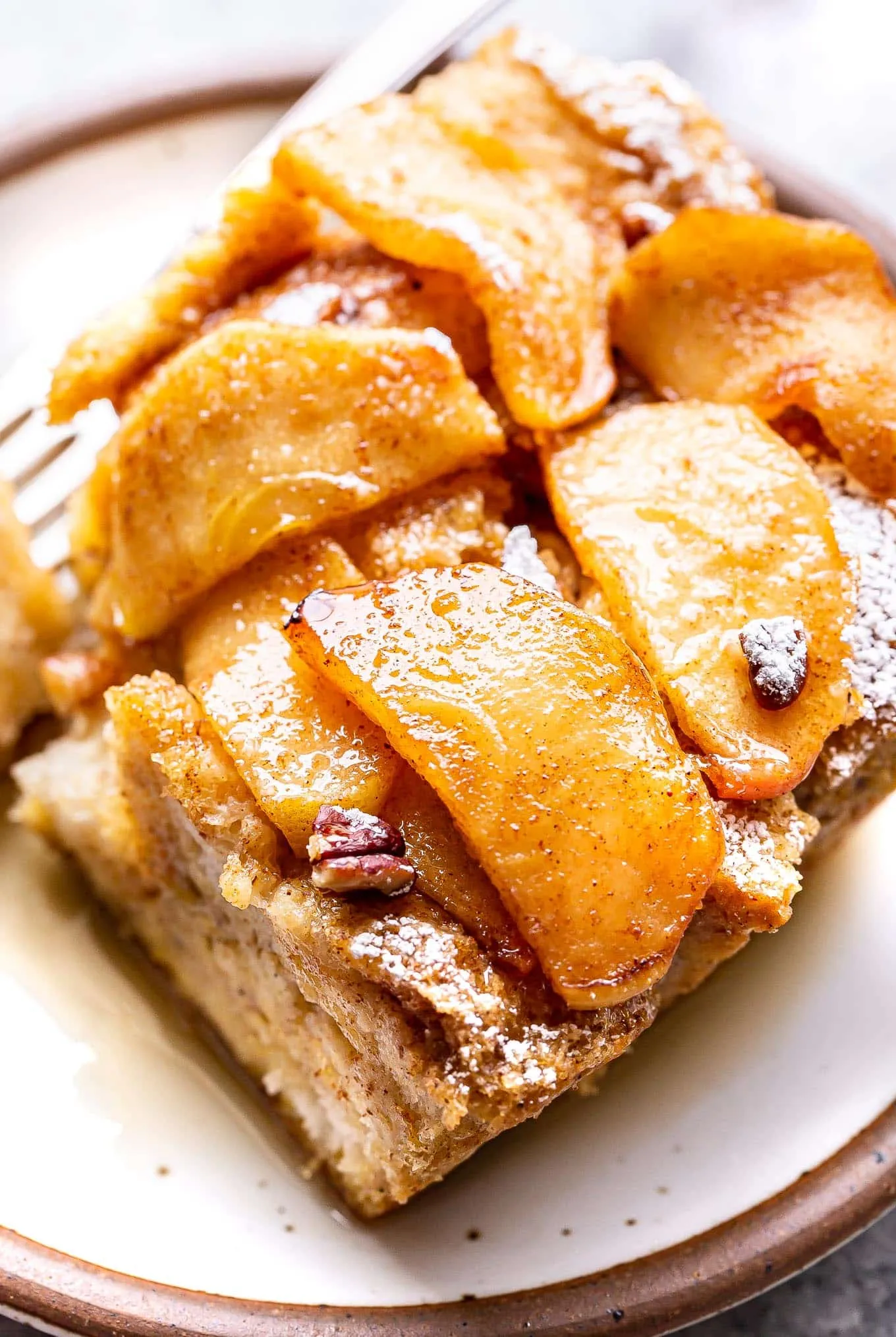 Apple Cinnamon French Toast Casserole in a Mug