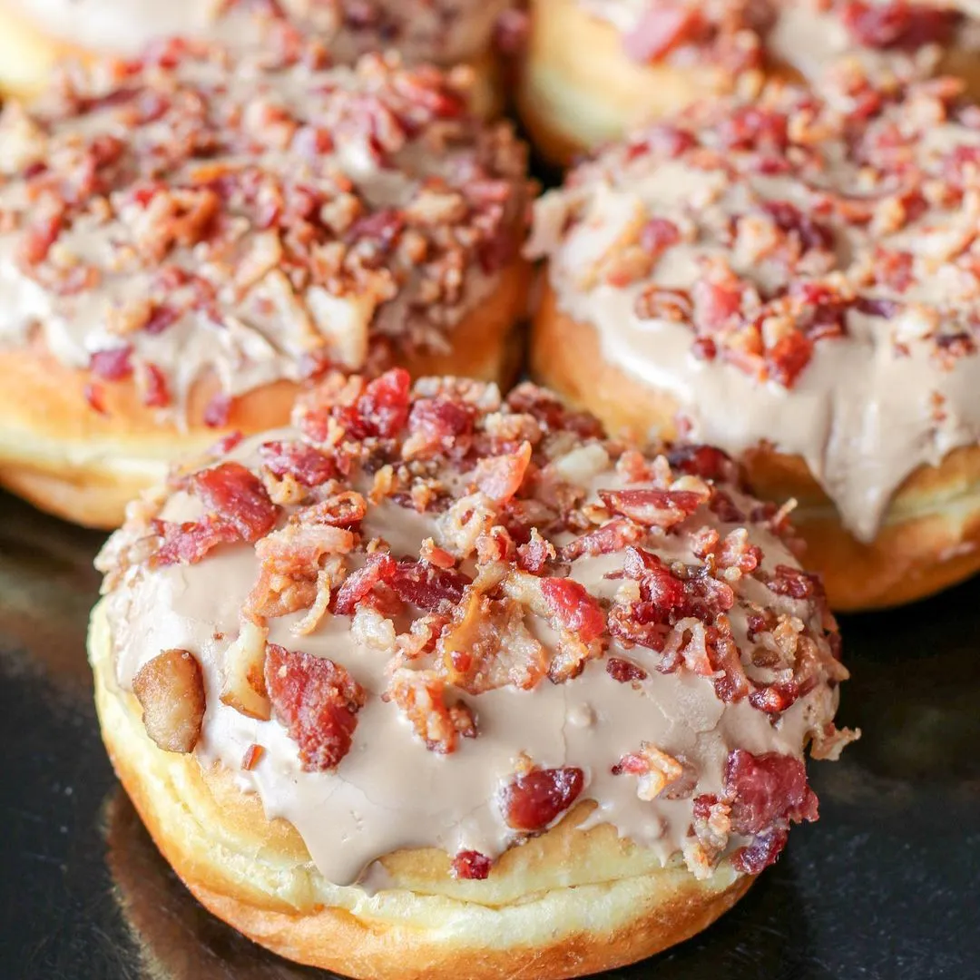 Apple Maple Bacon Drop Biscuits