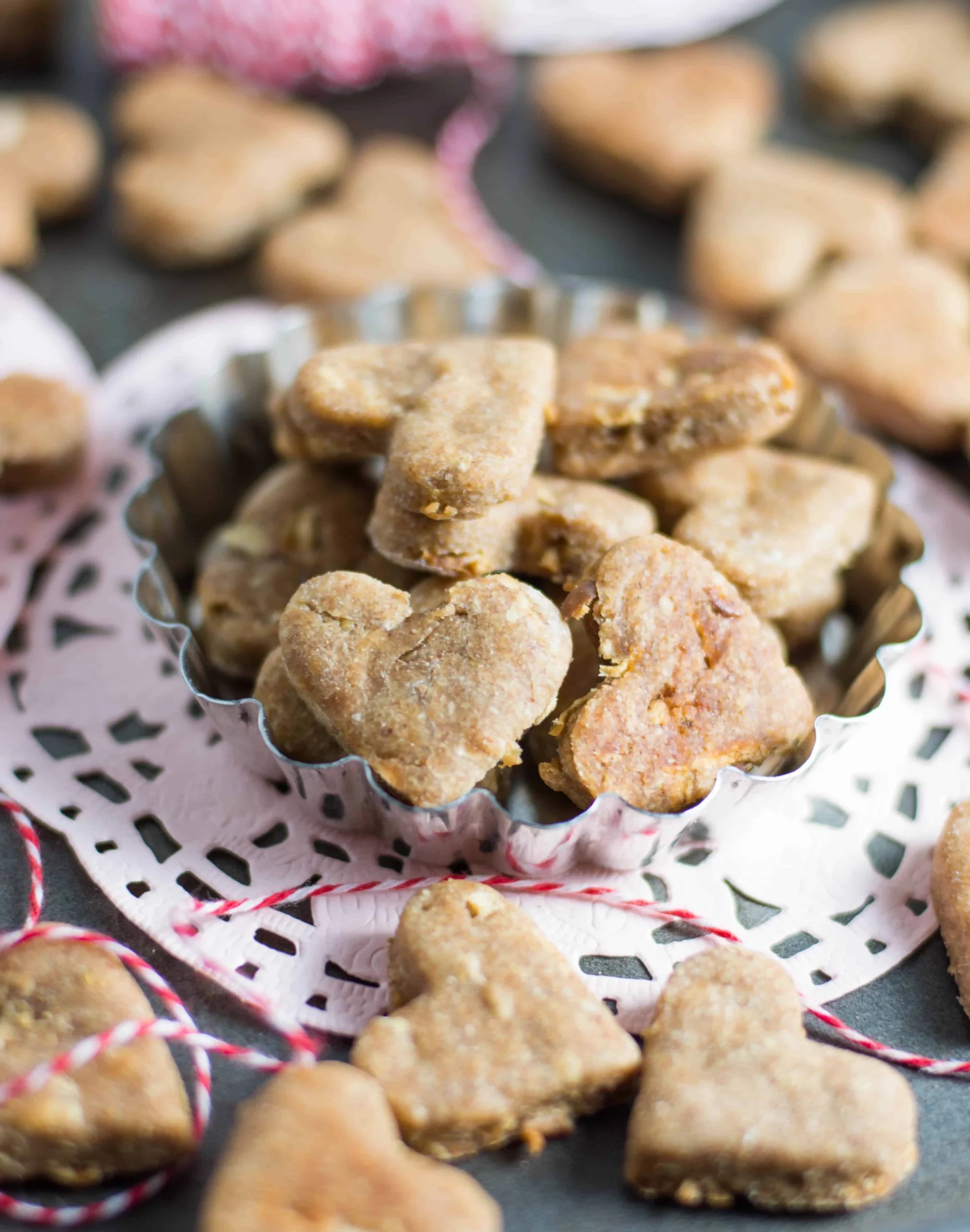 Apple Peanut Butter Dog Treats