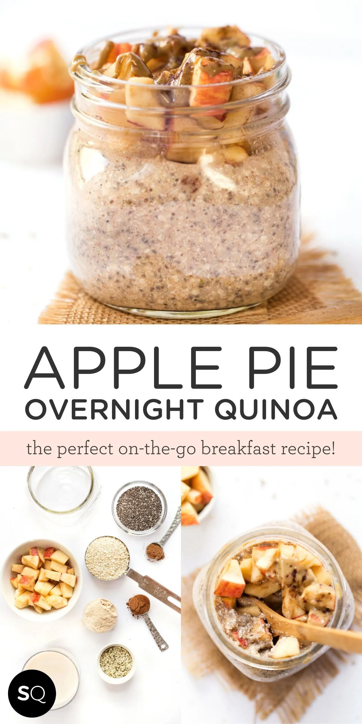 Apple Pie Overnight Quinoa