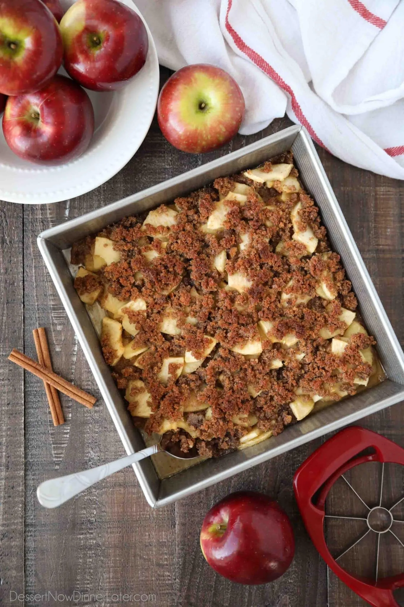 Apple and Hazelnut Brown Betty
