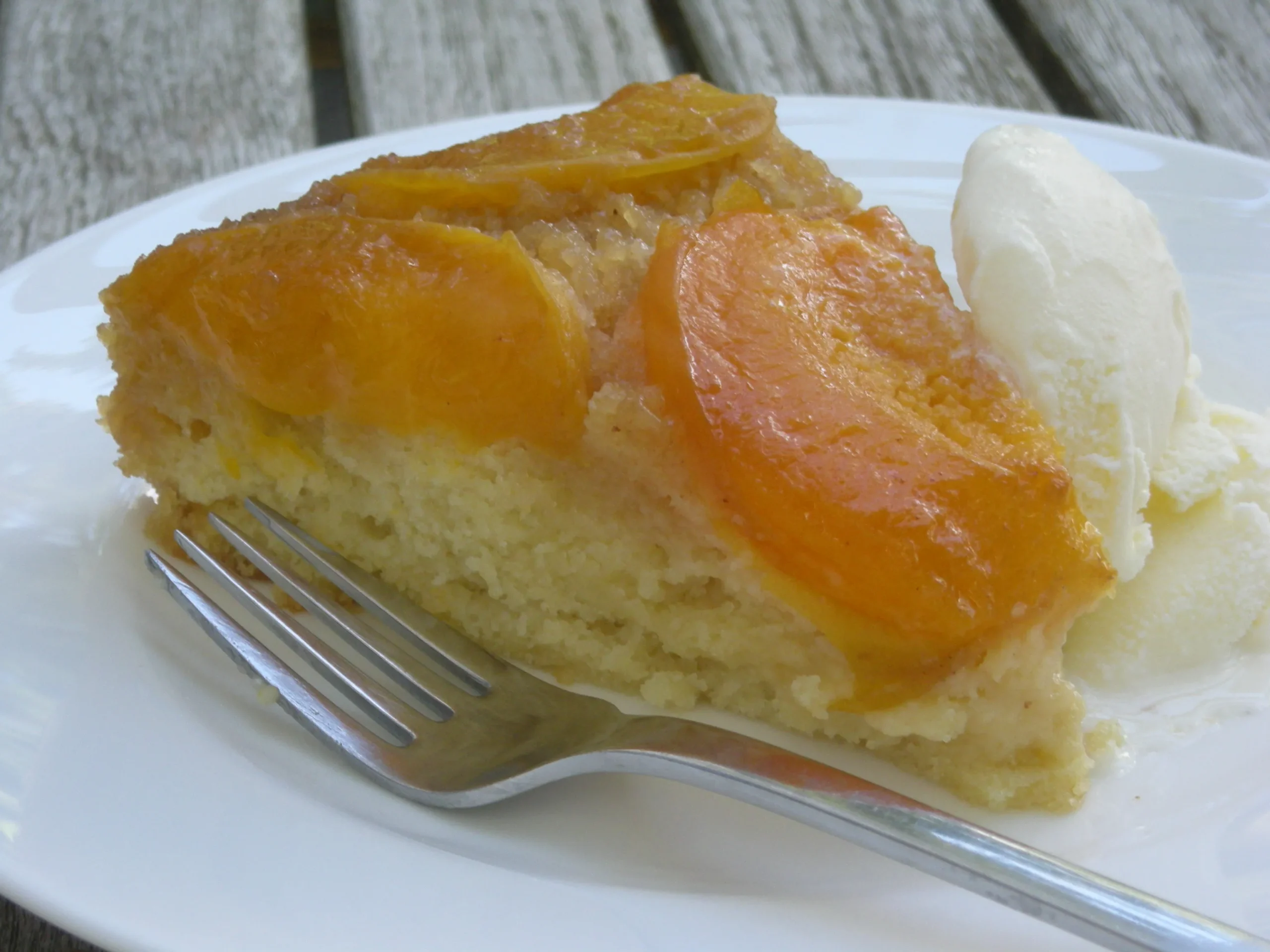 Apricot Upside Down Cake