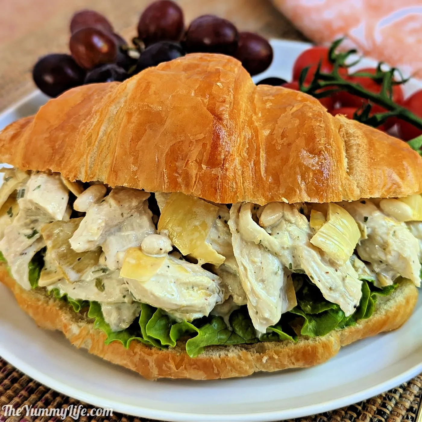 Artichoke Bacon Chicken Salad