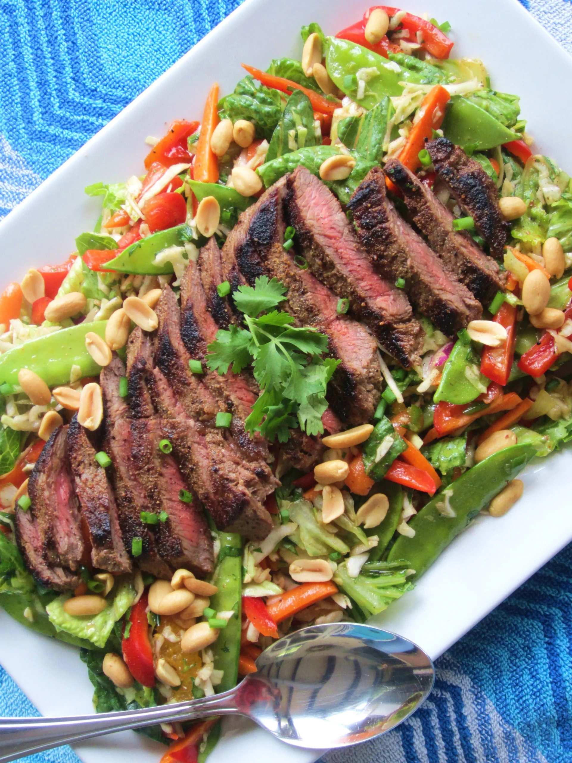 Asian Beef with Wild Rice Salad