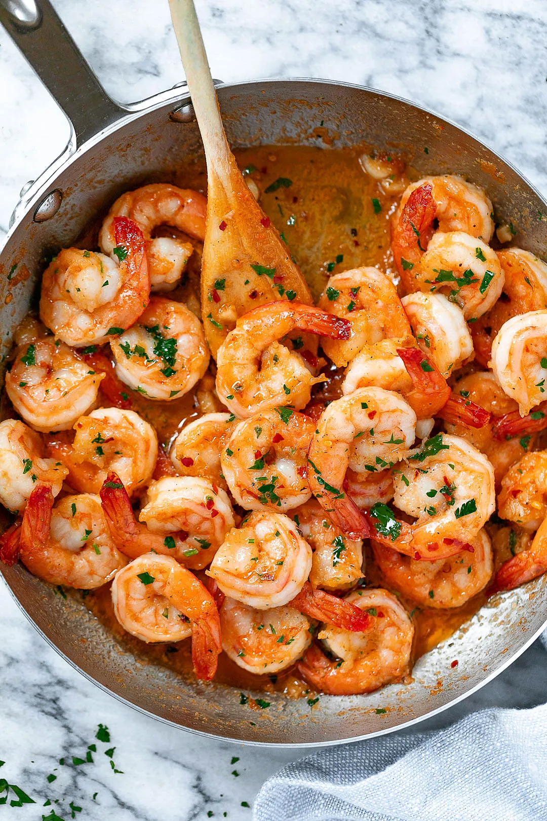 Asian Garlic Butter Shrimp
