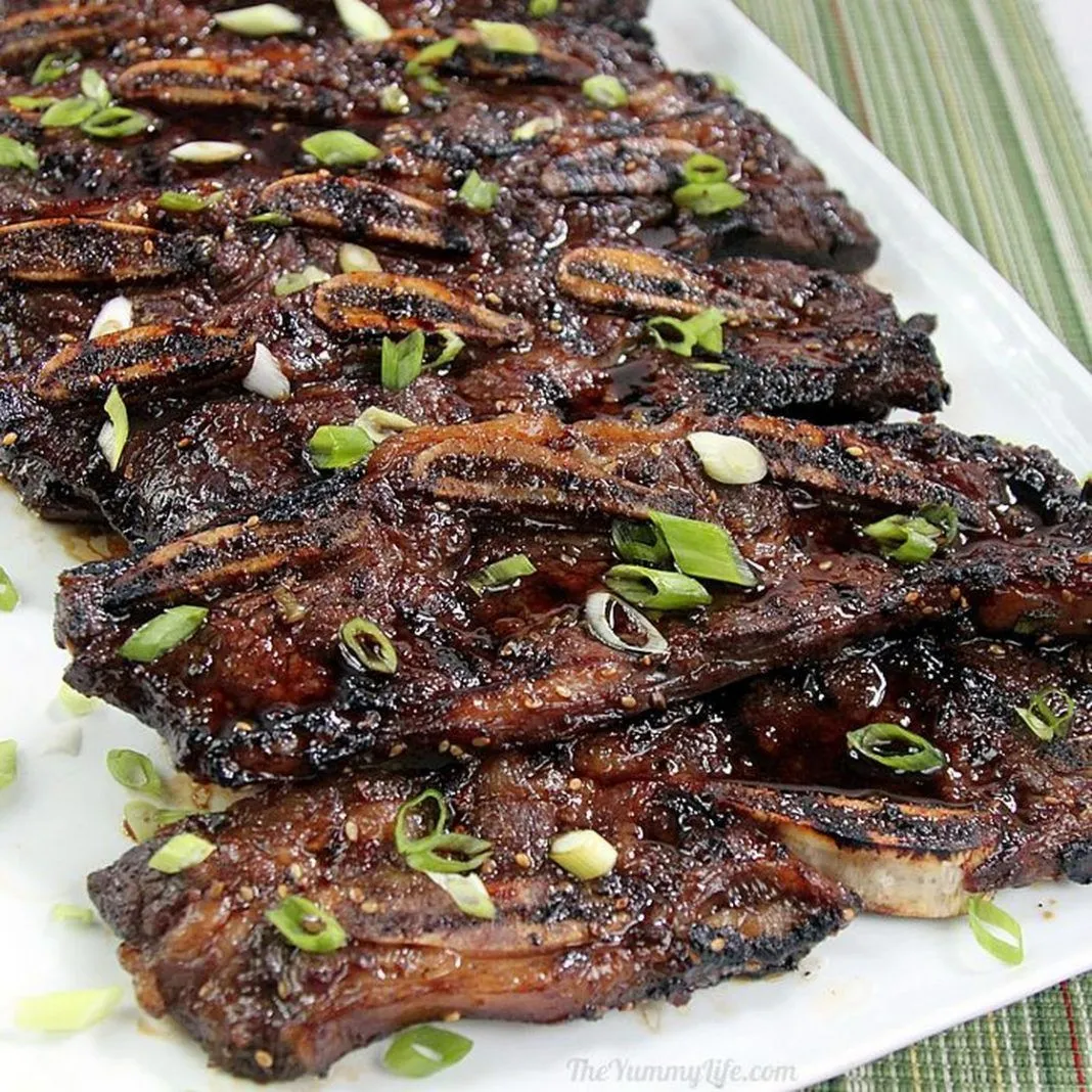 Asian Glazed Braised Short Ribs