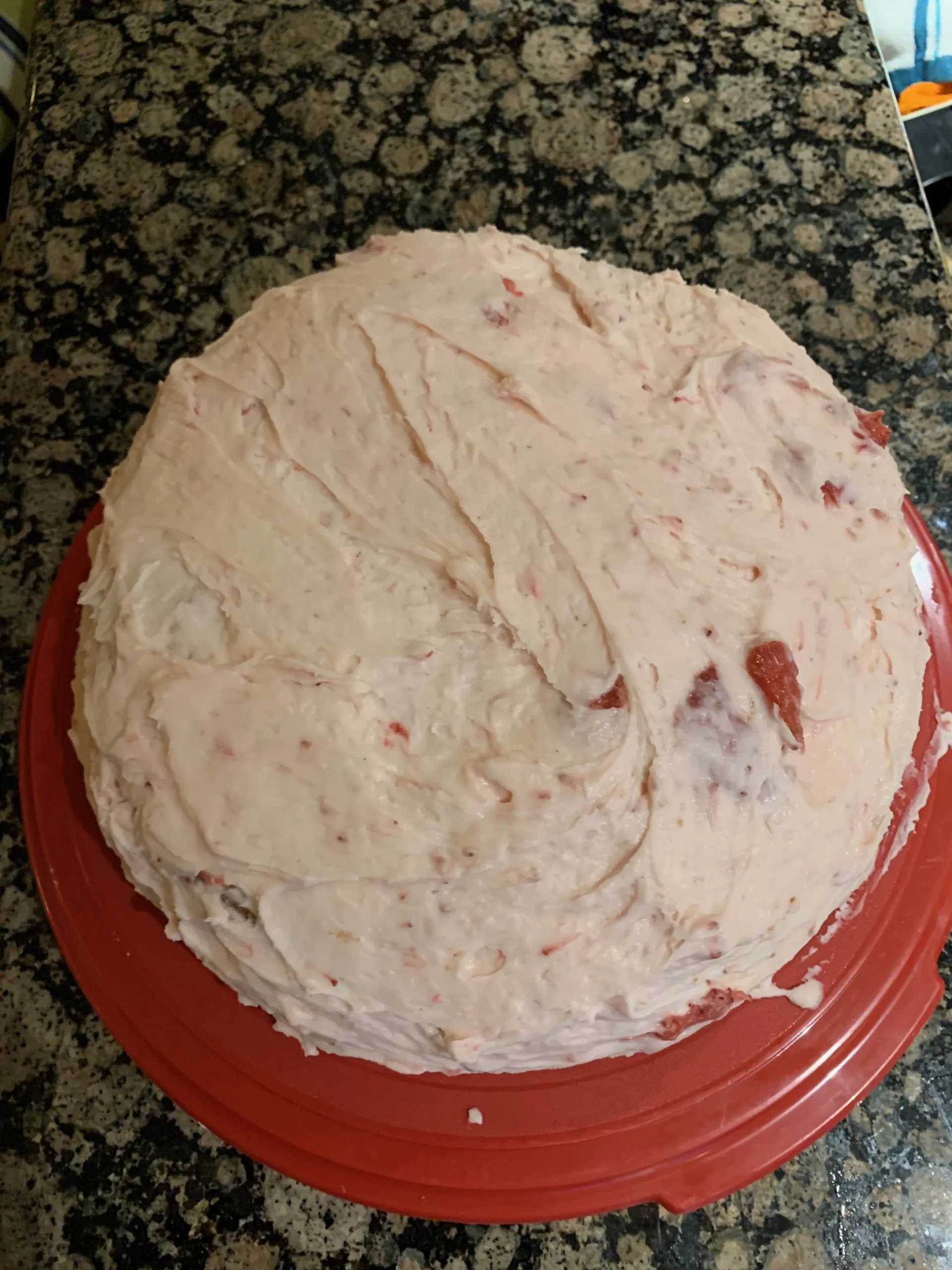 Aunt Dorothy's Strawberry Cake