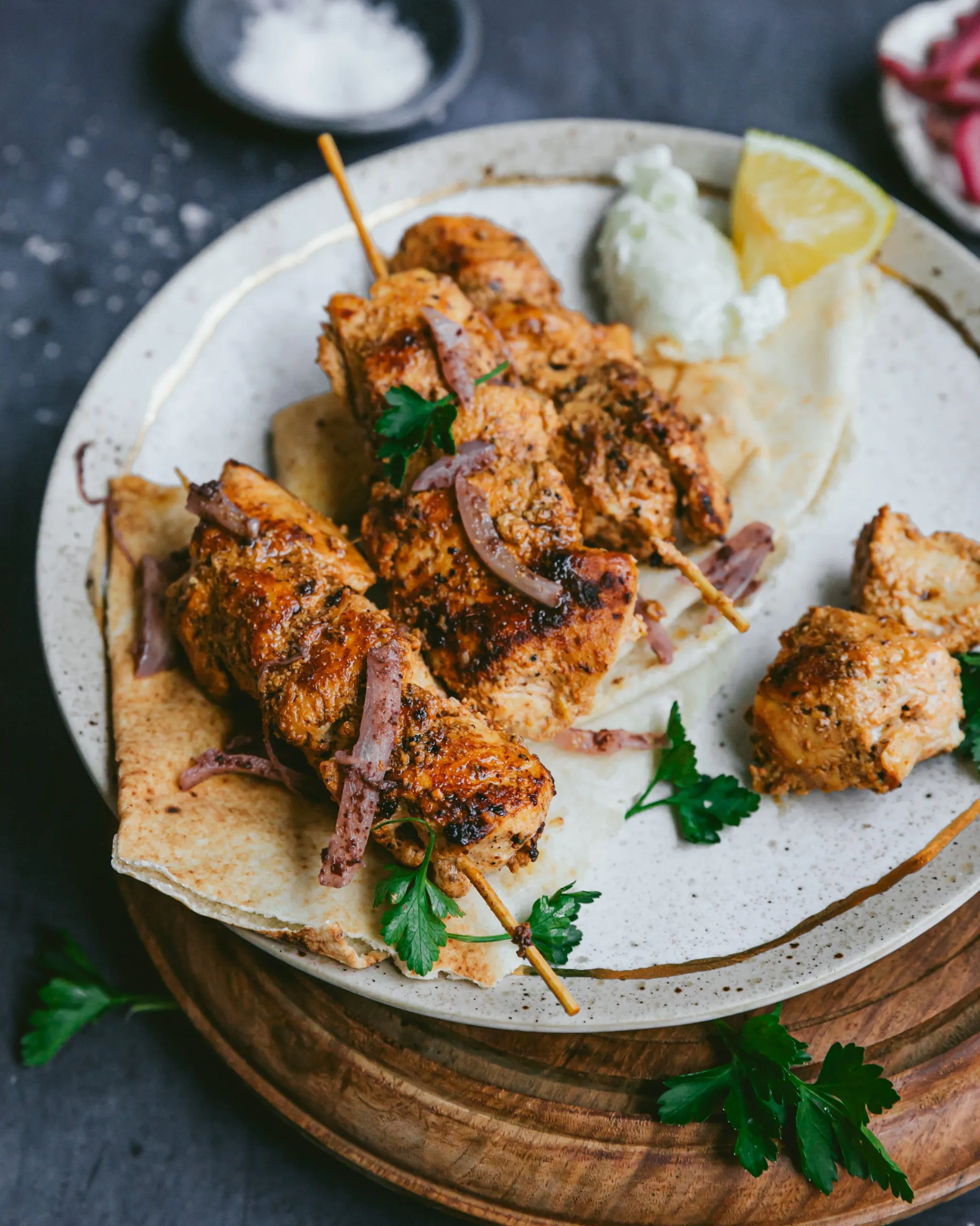 Authentic Shish Tawook Lebanese Chicken Kebabs