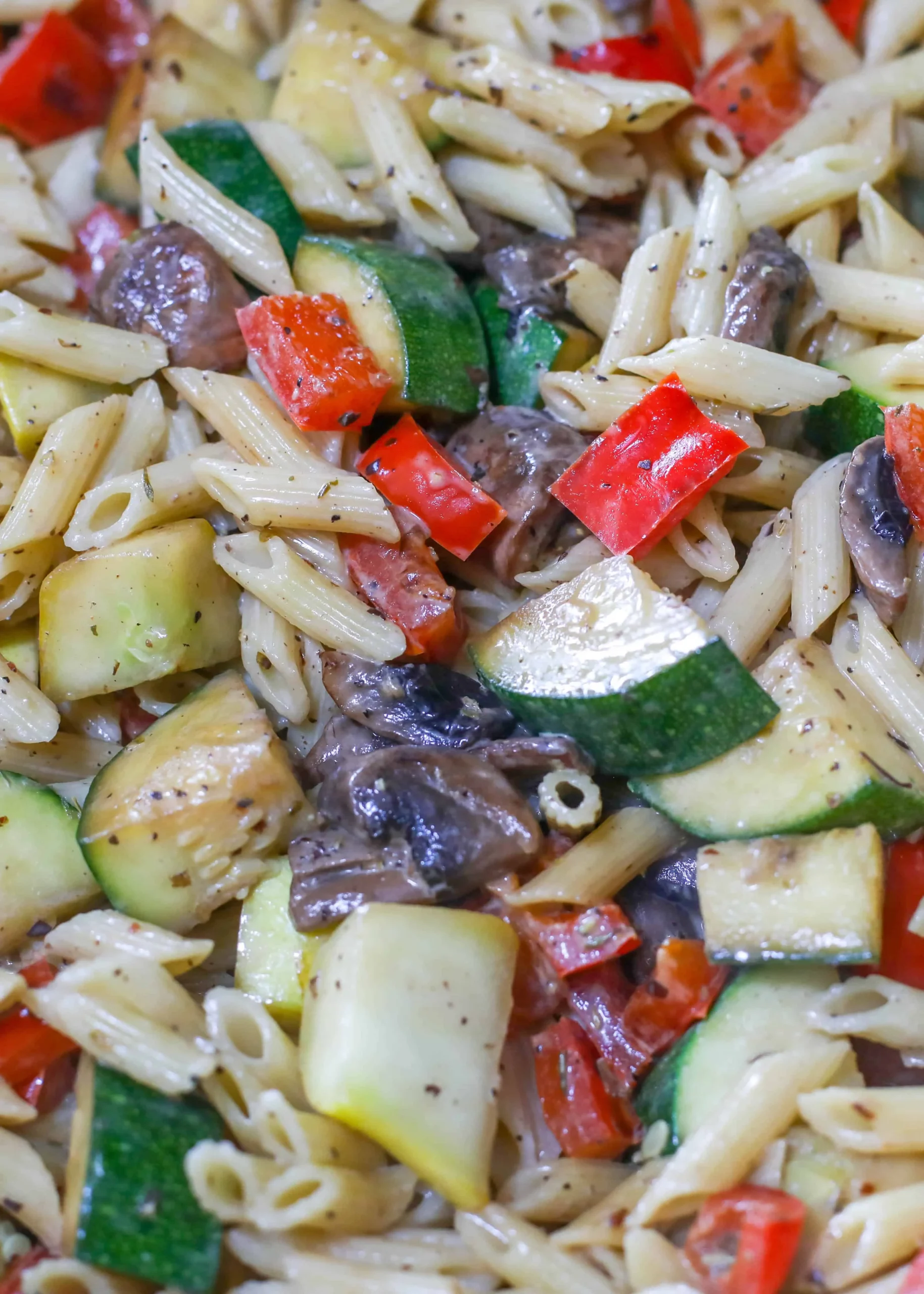 Autumn Penne Pasta with Sautéed Vegetables