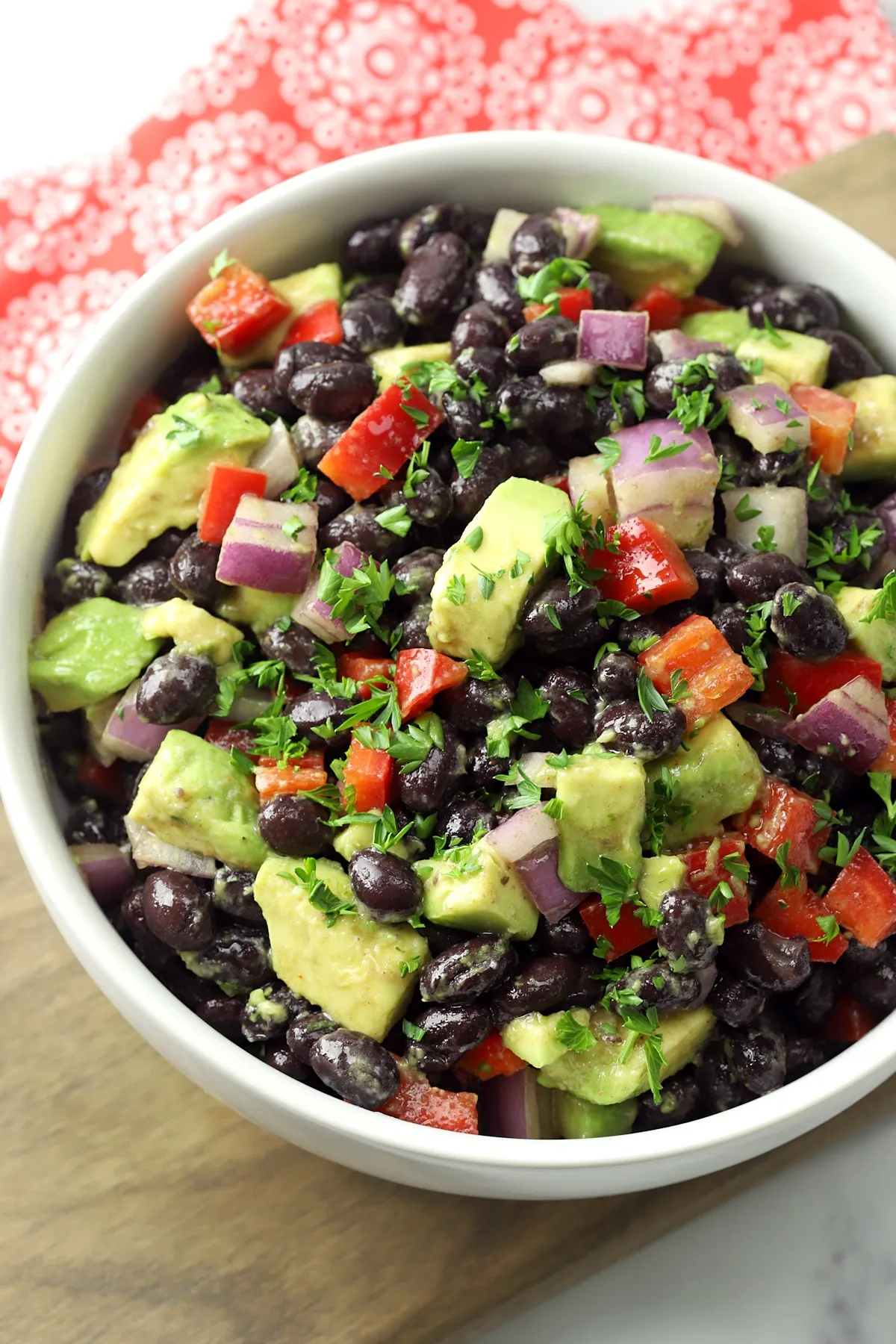 Avocado Black Bean Salad