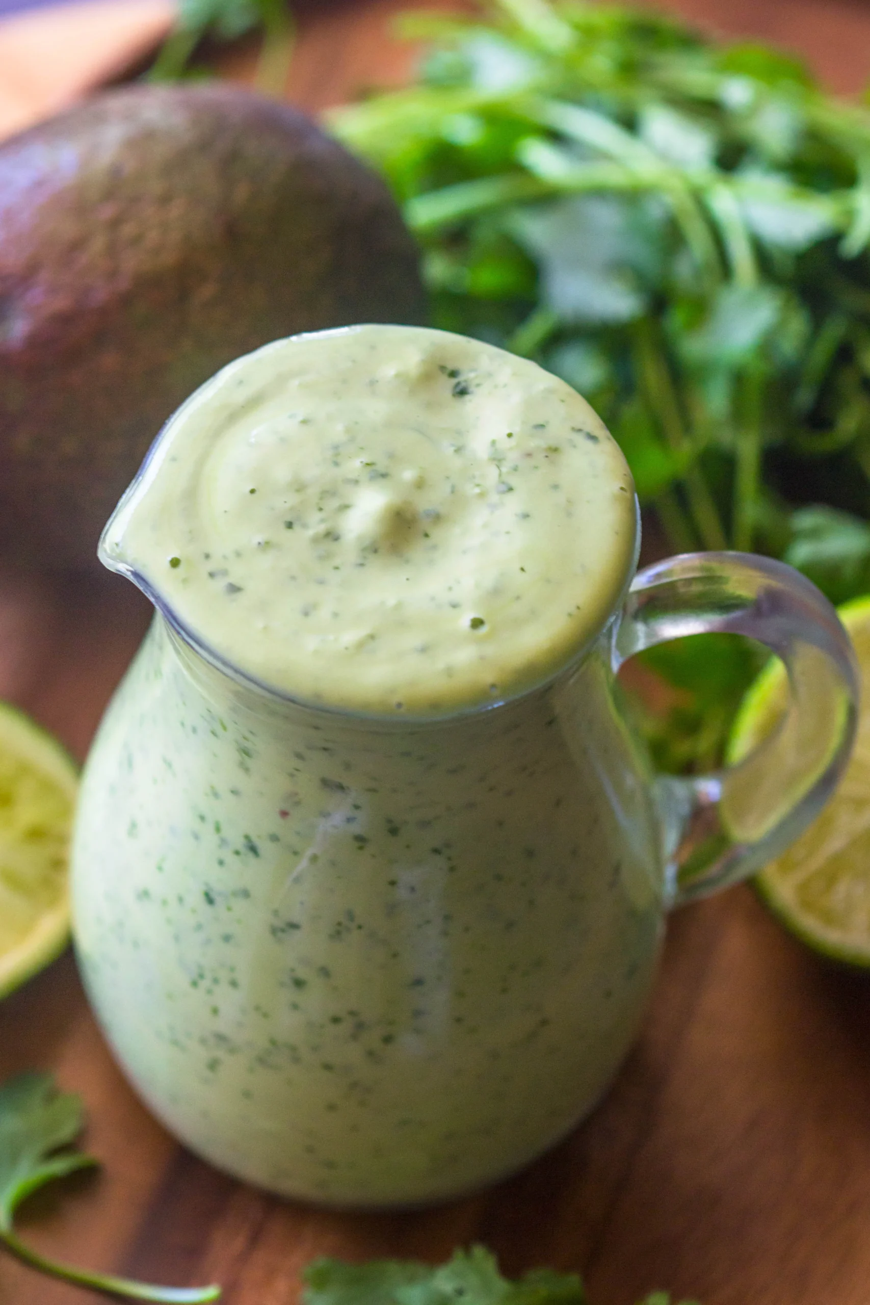 Avocado Cilantro Dressing Keto