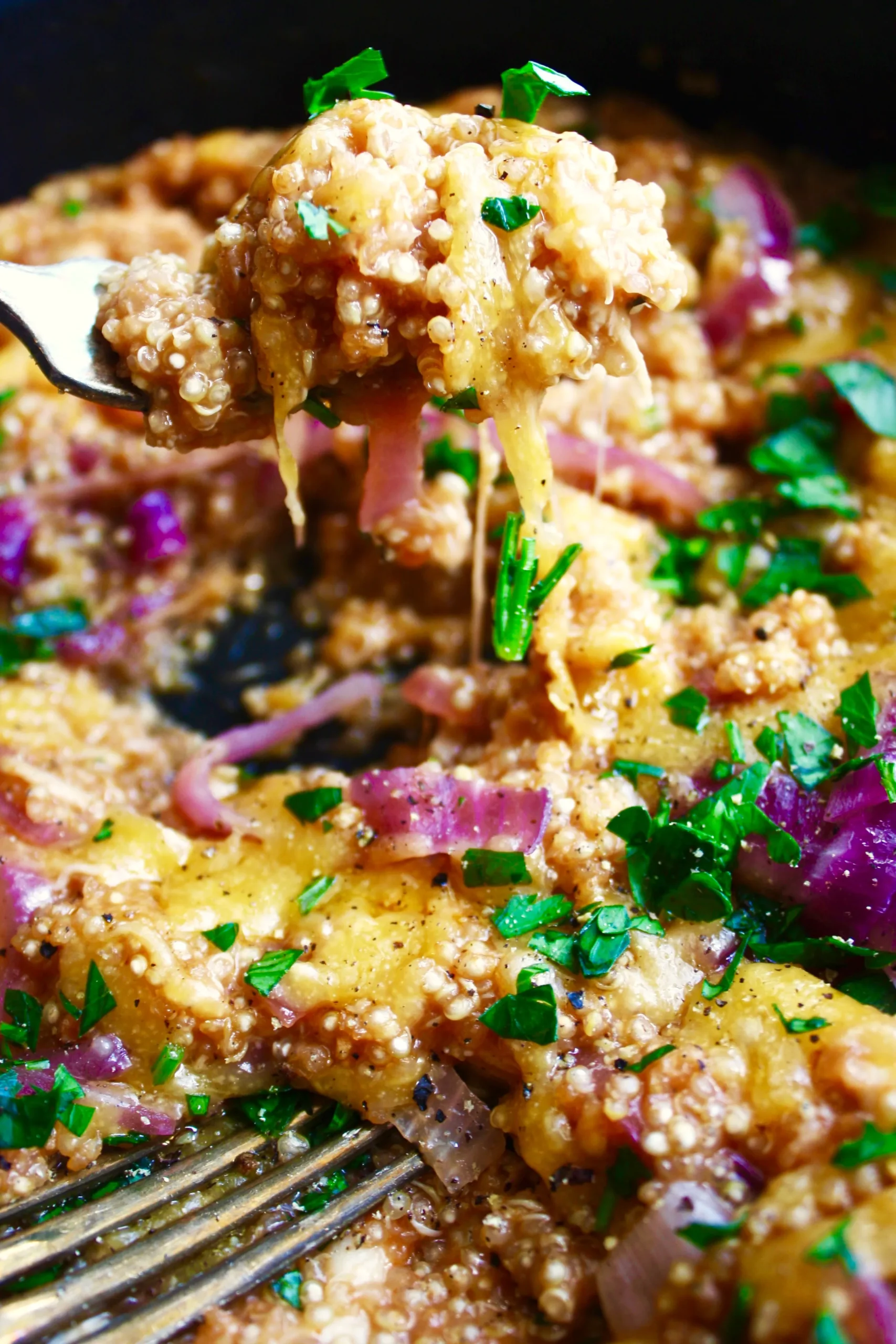 BBQ Chicken Quinoa Skillet Dinner