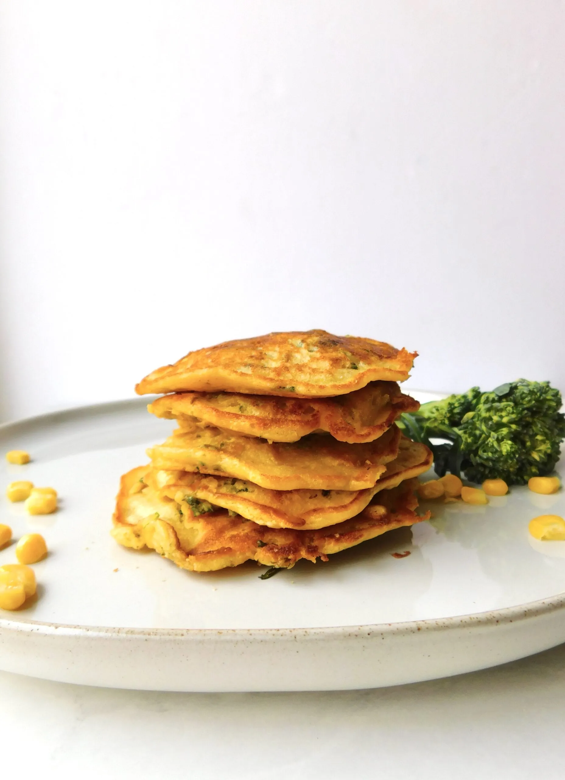 Baby Friendly Egg Veggie Pancakes