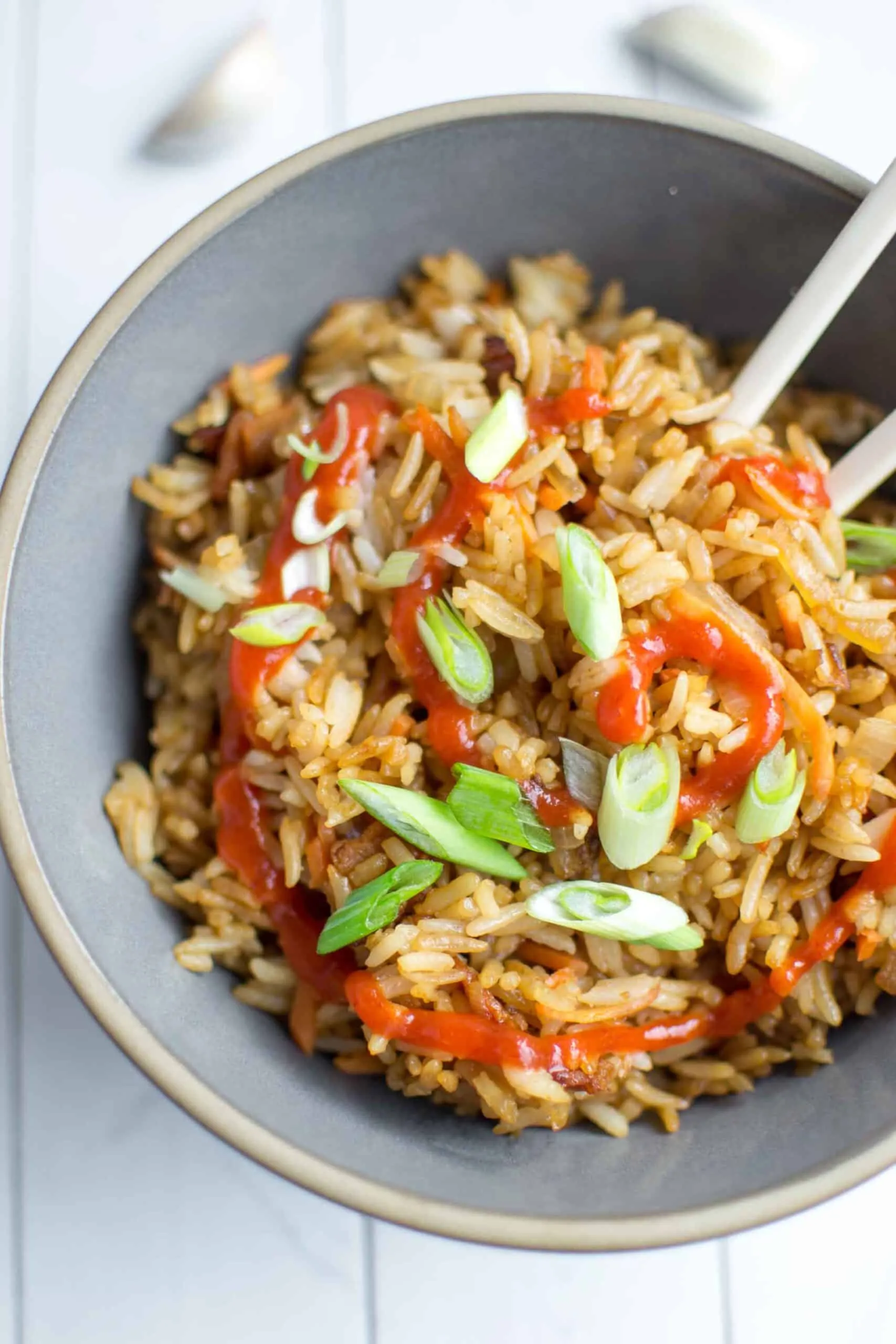 Bacon Garlic Rice Instant Pot