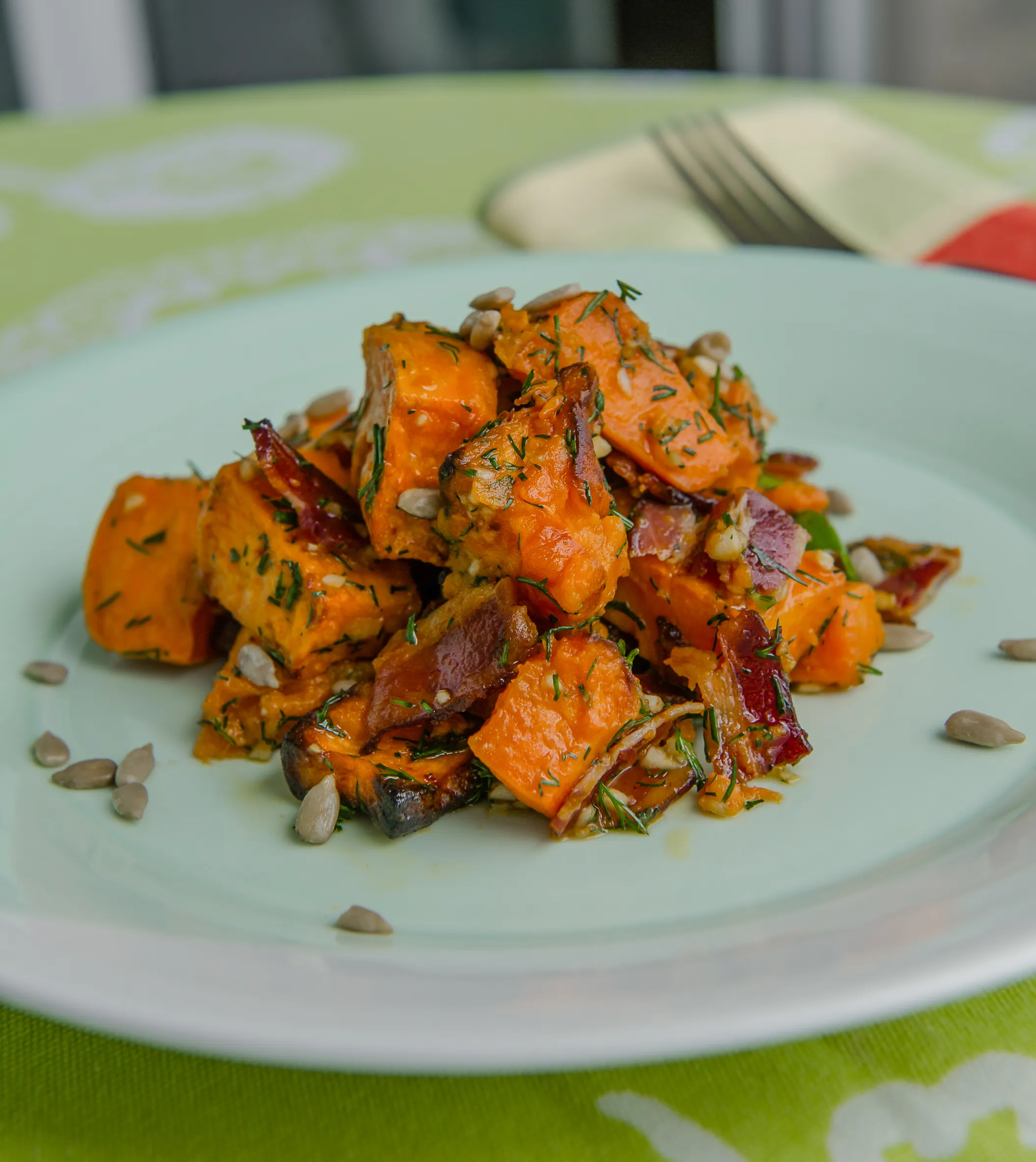 Bacon Lime Sweet Potato Salad