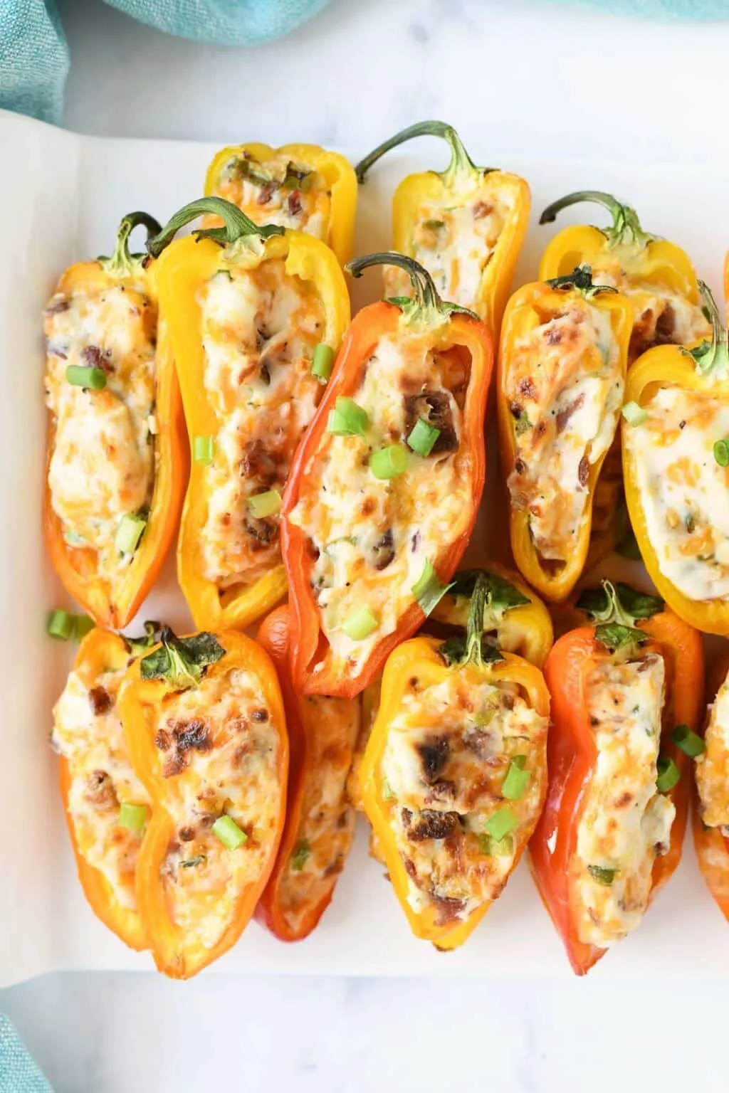 Bacon Stuffed Bell Peppers