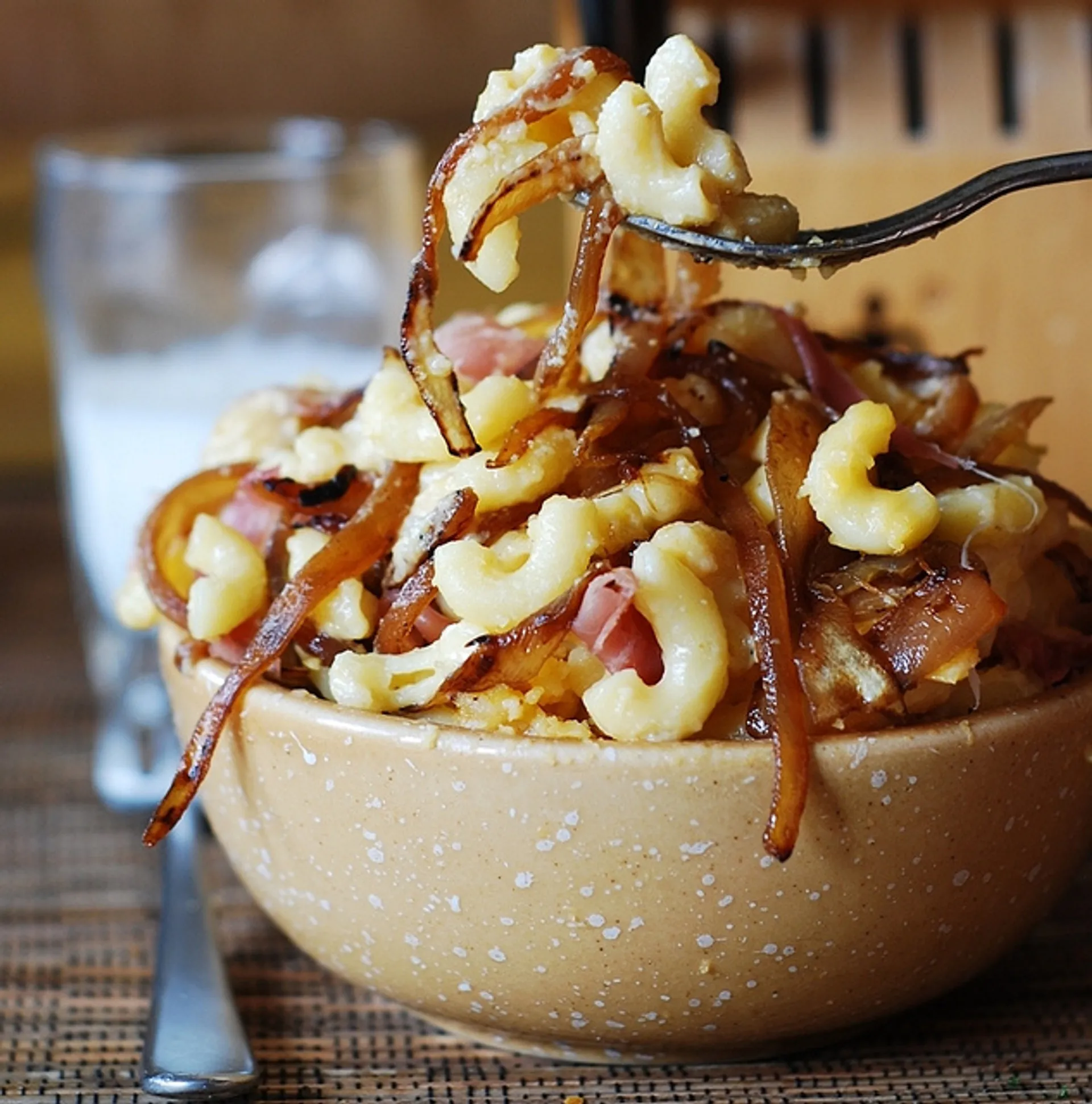 Bacon and Caramelized Onion Strada