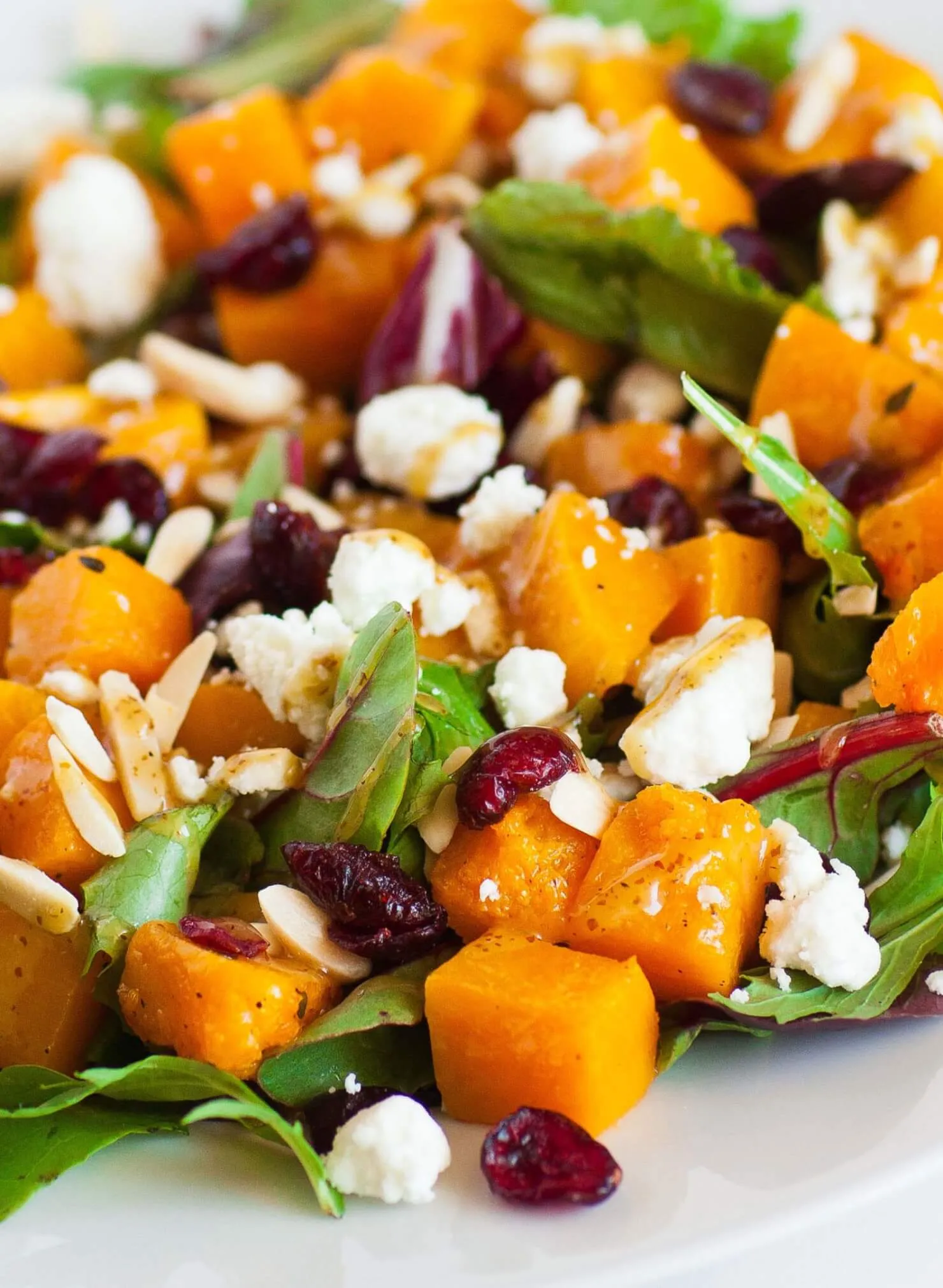 Baked Butternut Squash Salad