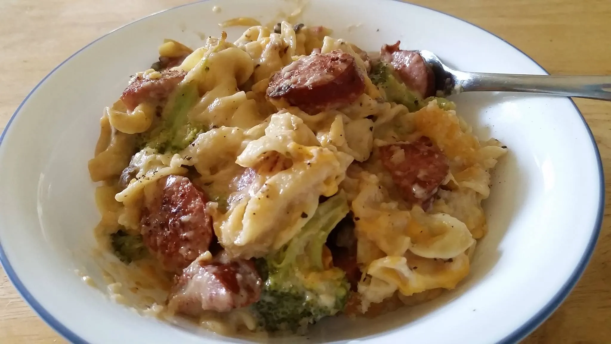 Baked Penne Smoked Sausage