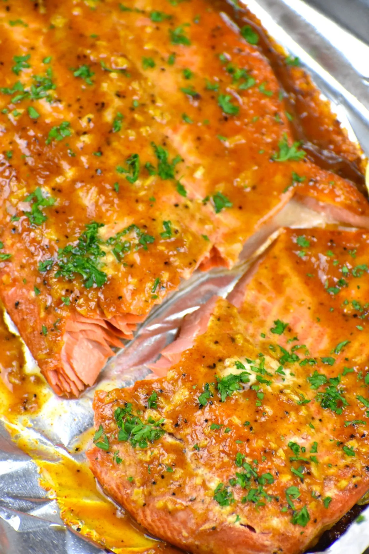 Baked Sockeye Salmon with Asparagus