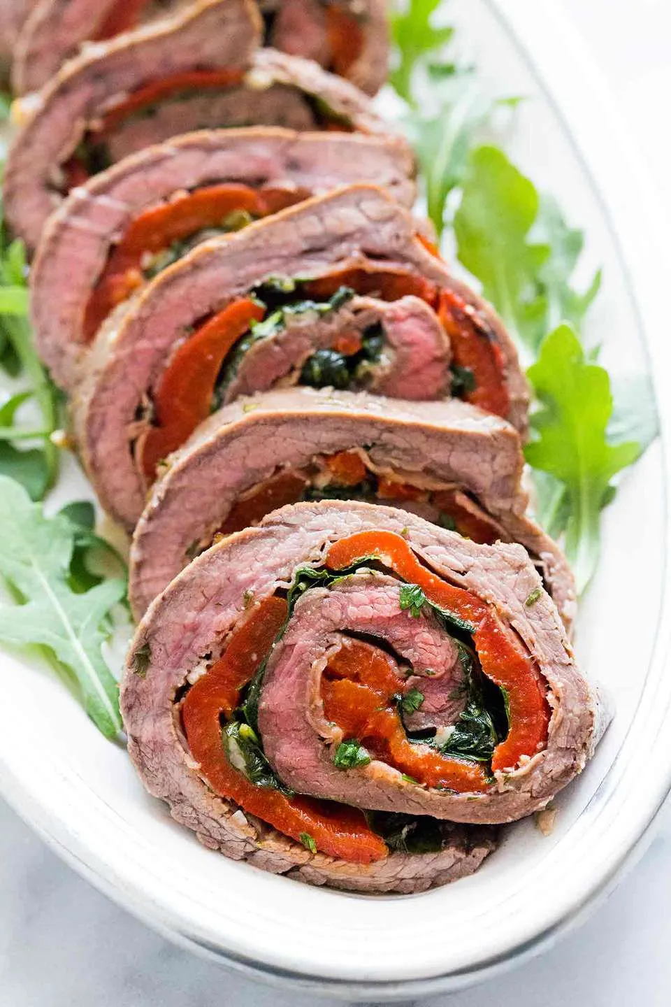 Baked Stuffed Flank Steak