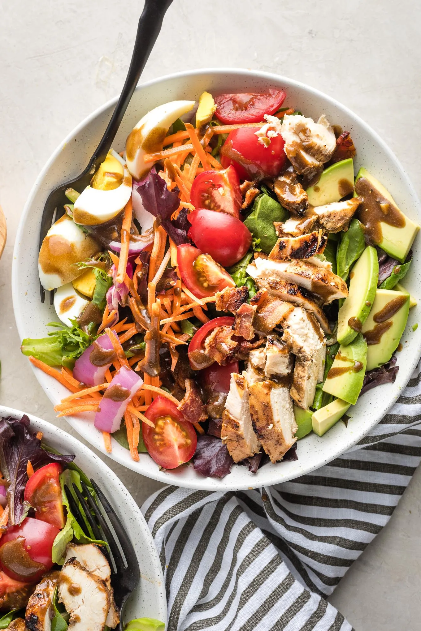Balsamic Grilled Chicken Cobb Salad