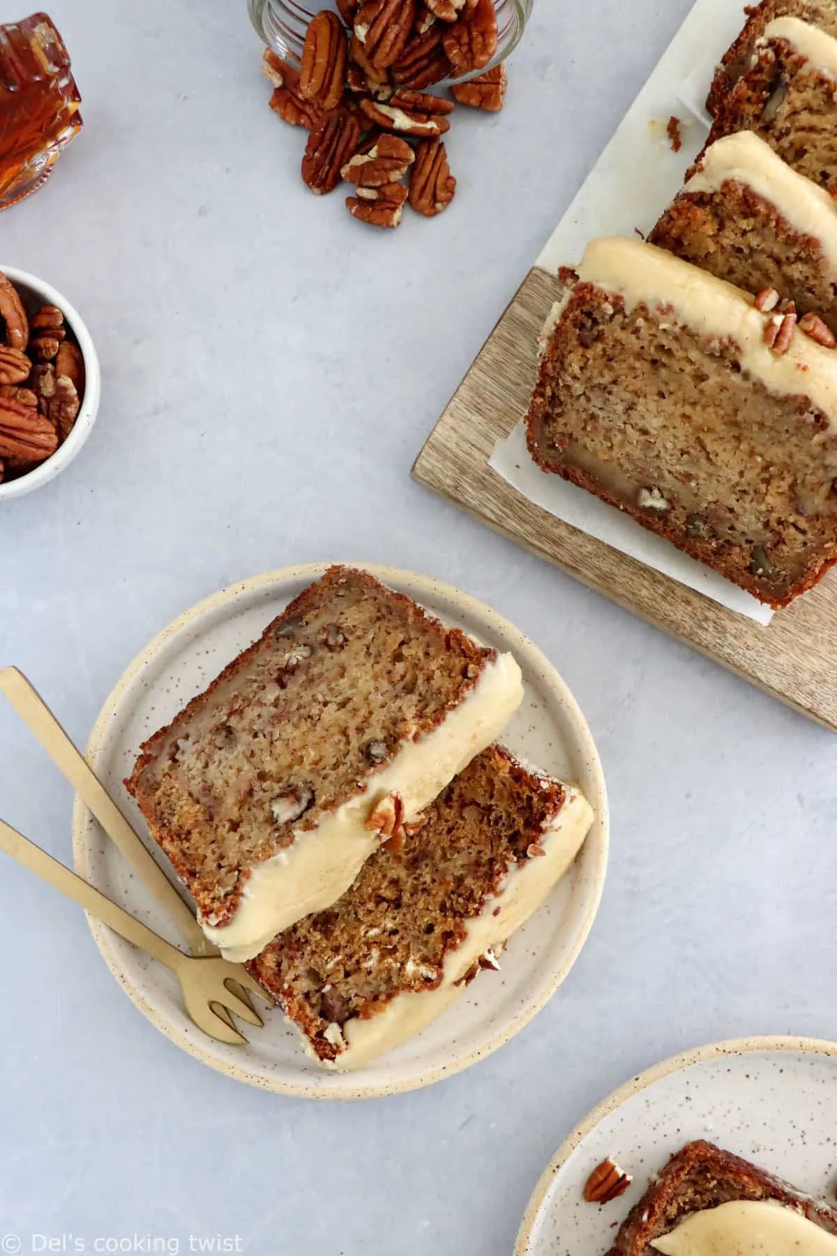 Banana Bread a Lerable et Noix de Pecan