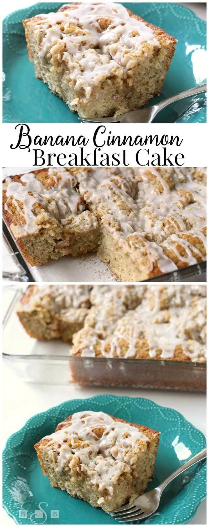 Banana Cinnamon Breakfast Cake