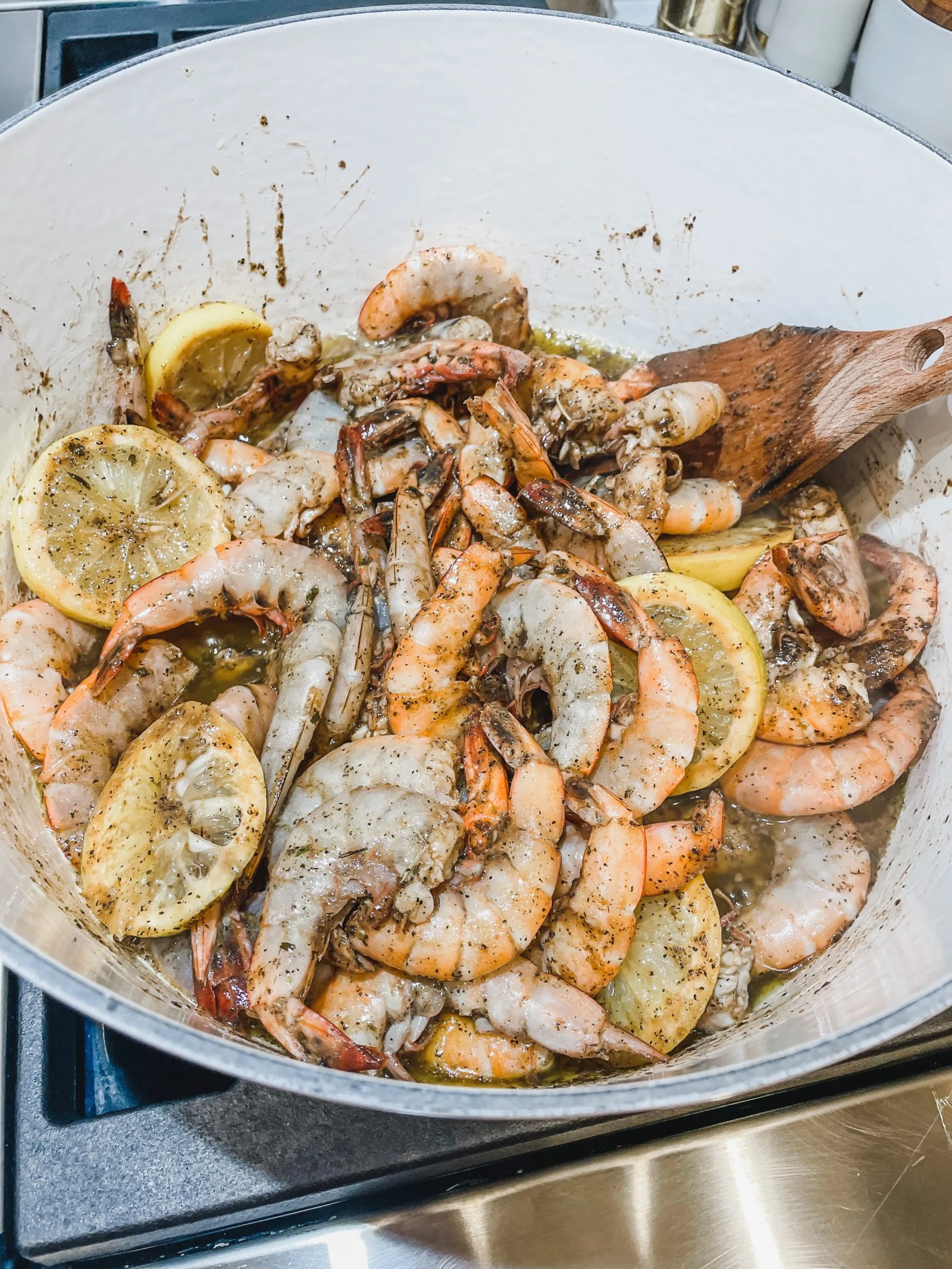 Barbequed Shrimp and Chicken