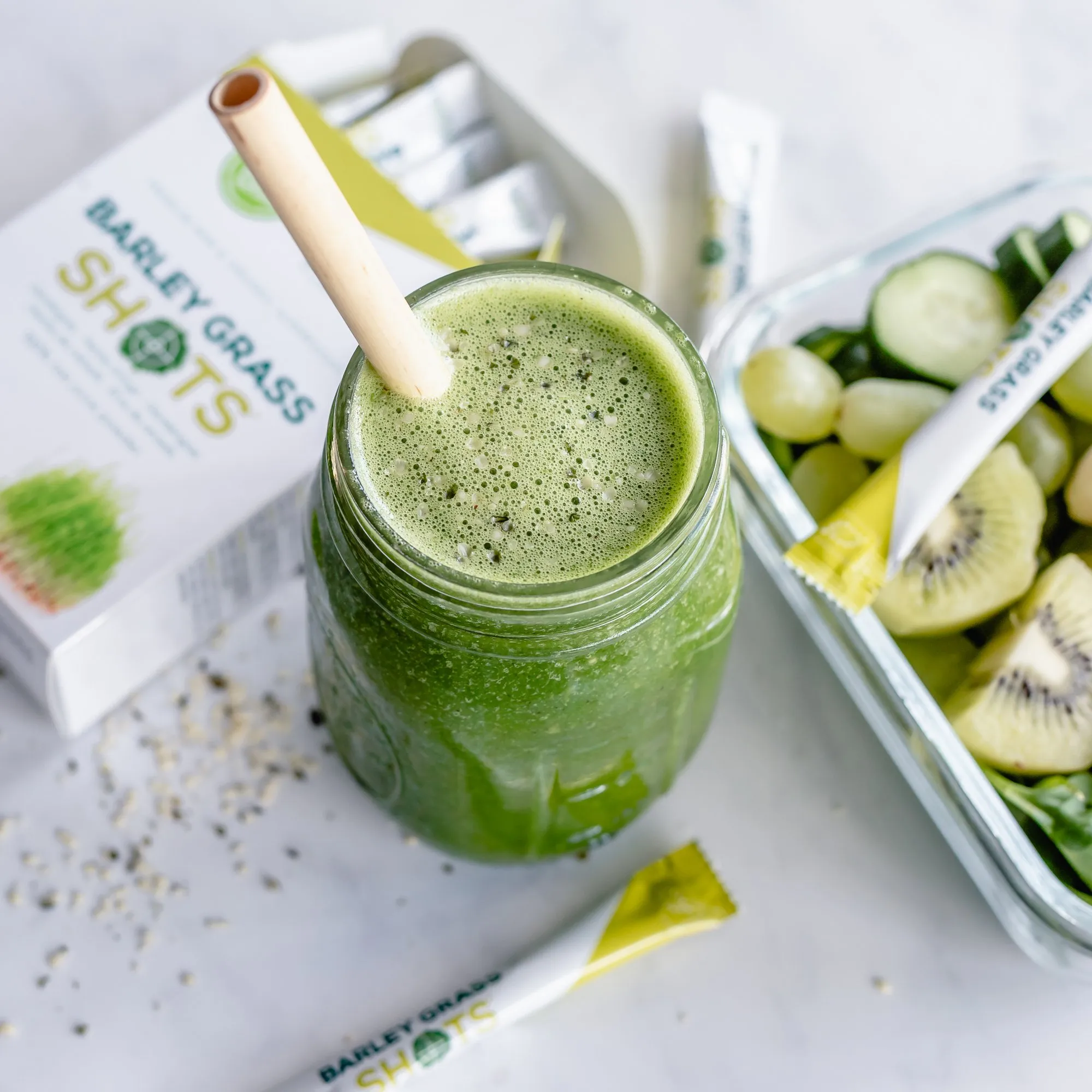 Barley and Coconut Water Milkshake