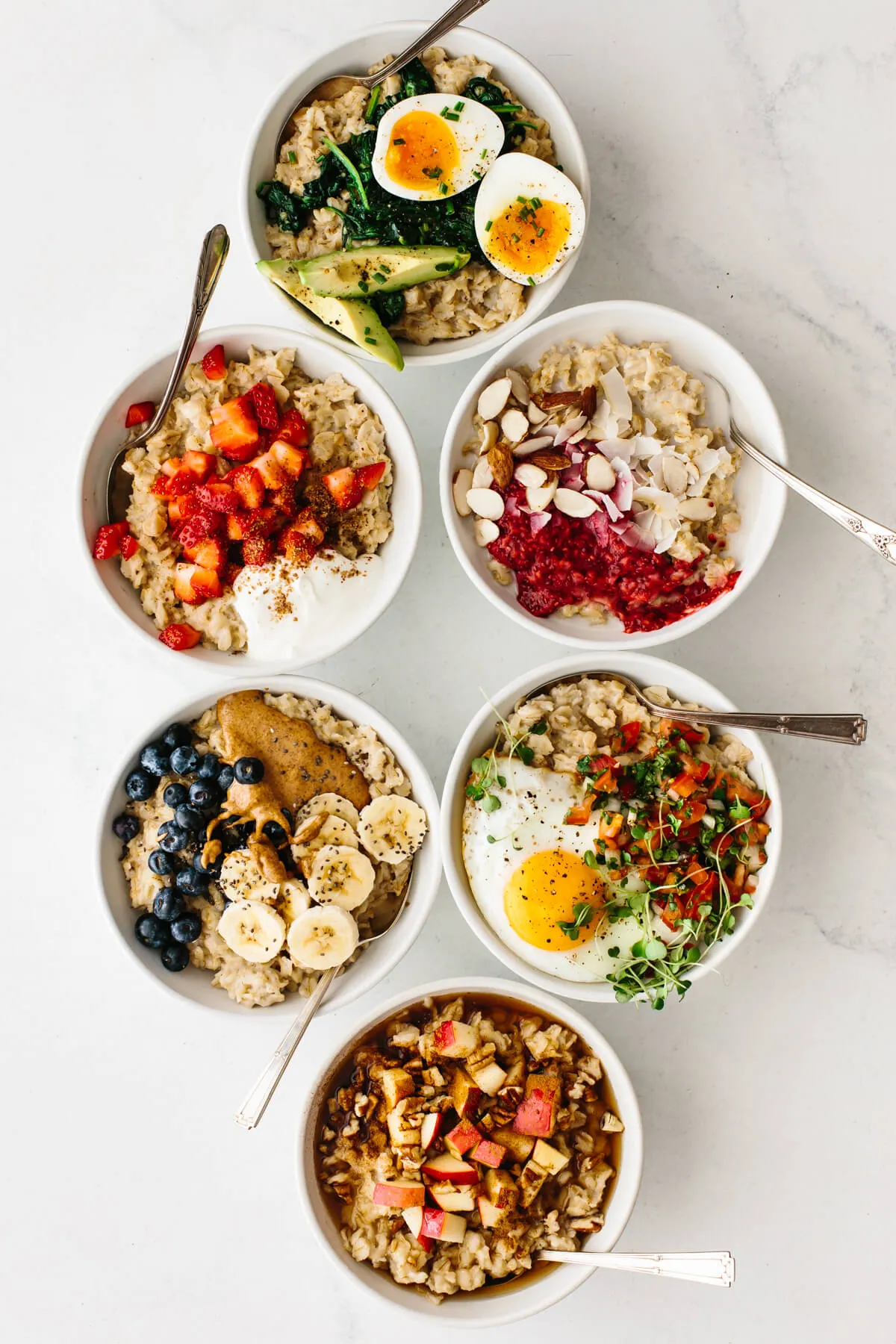 Basic Oatmeal with Toppings Options