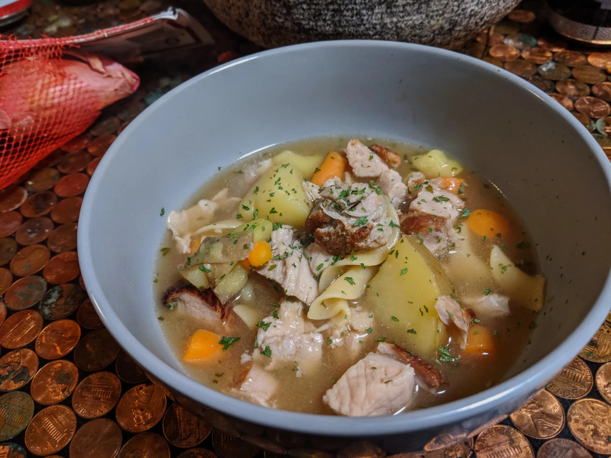 Basic Soup with Pork (Slow Cooking)