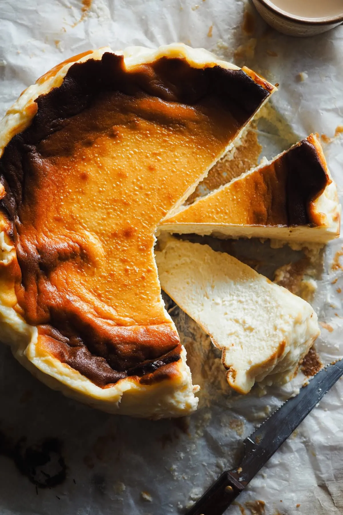 Basque Burnt Cheesecake La Vina Style