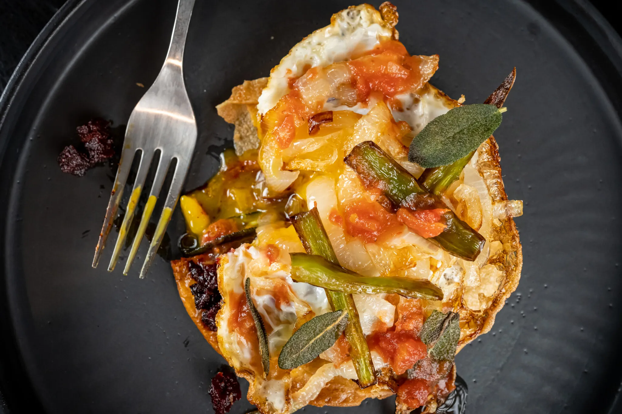 Beautiful Beet Infused Tostadas