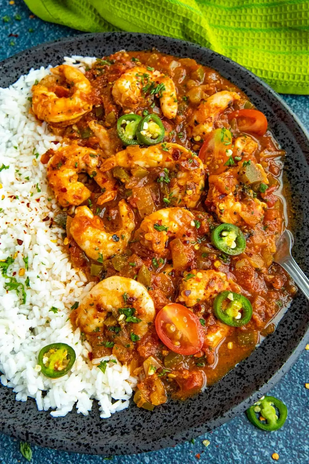 Becky's Fiery Cajun Shrimp