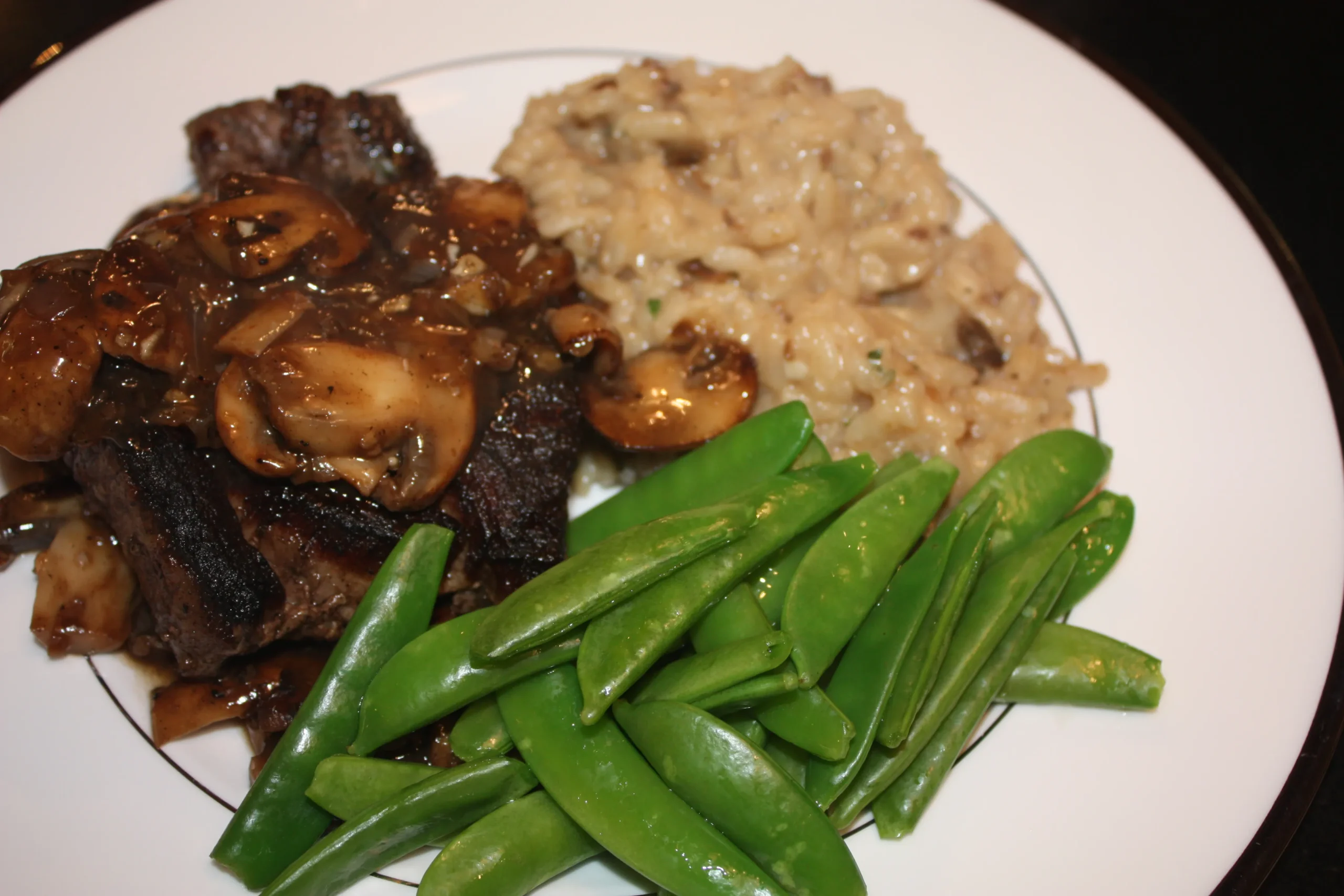 Beef Sherry Mushroom Sauce