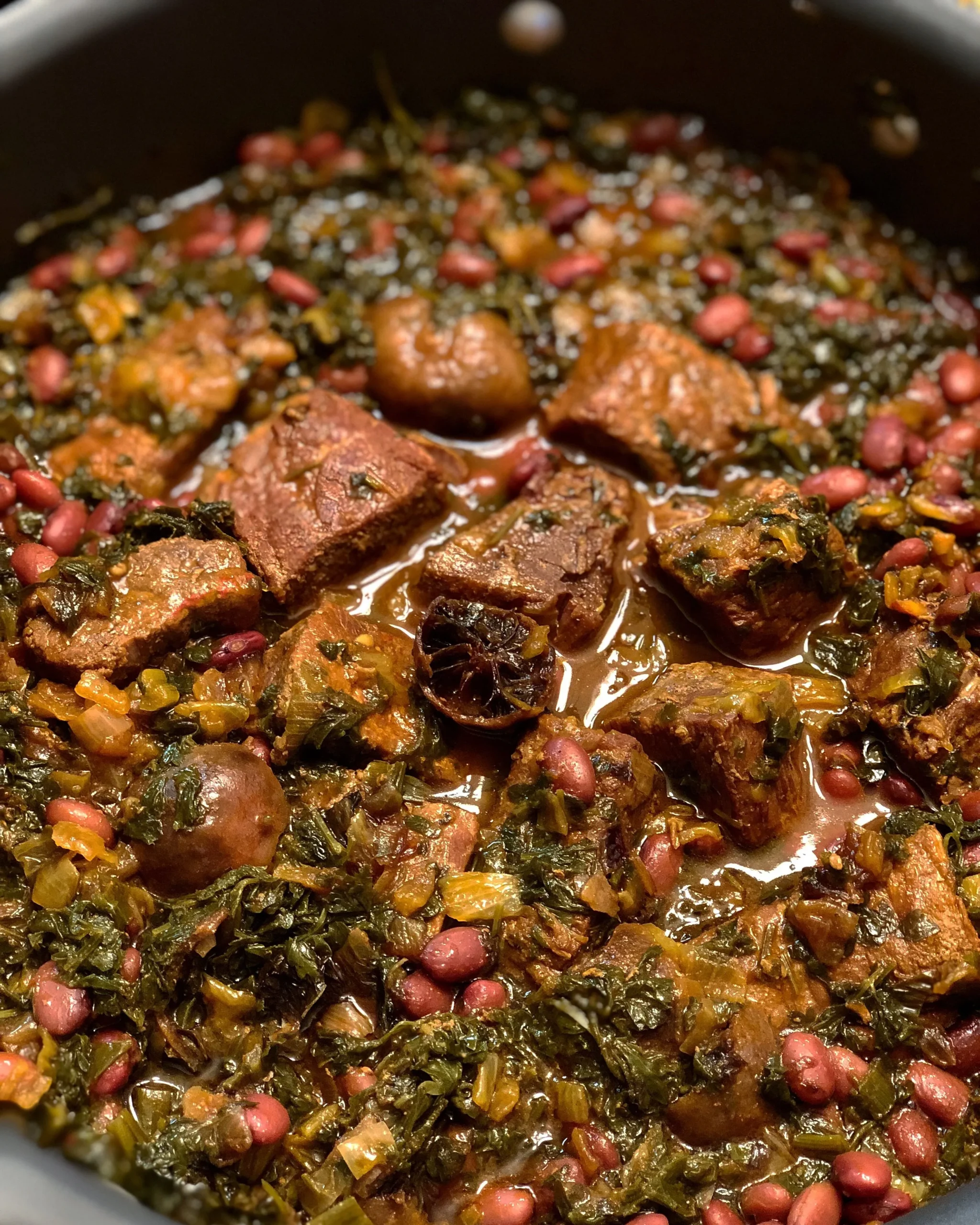 Beef and Bean Khoresh Persian Stew