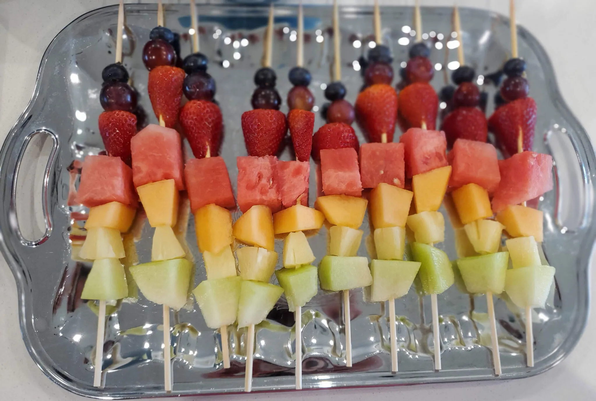 Bethenny Frankel's Naturally Thin Rainbow Fruit Skewers